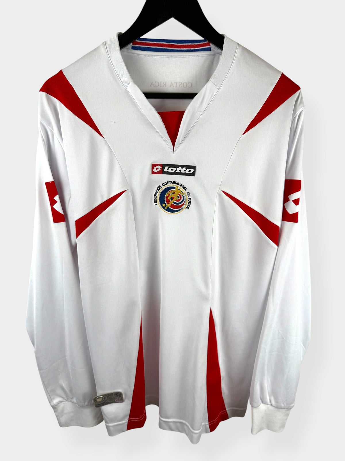 2007 COSTA RICA AWAY SHIRT LS L - Authentic Football Club