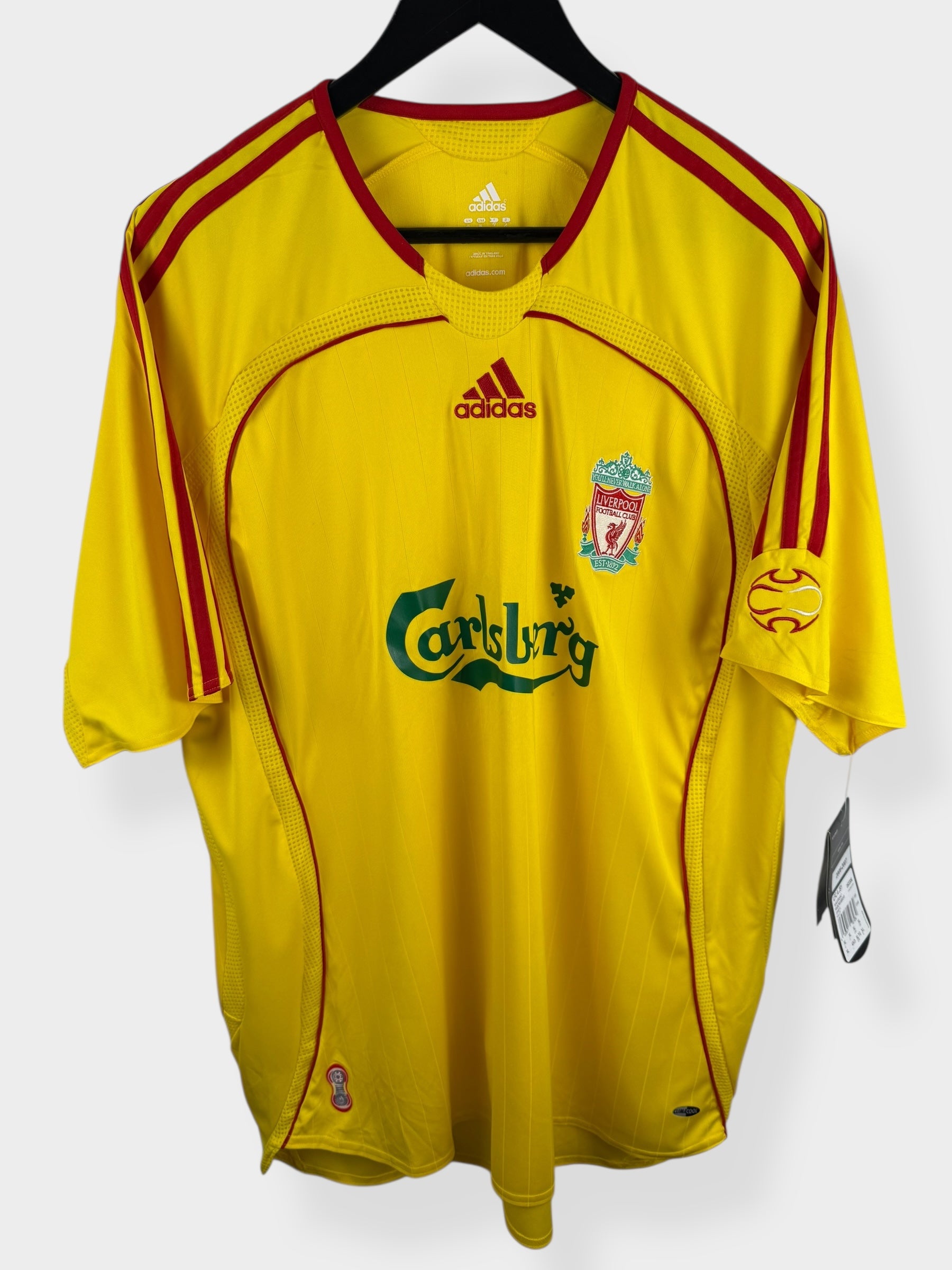 2006-07 LIVERPOOL AWAY SHIRT XL - Authentic Football Club