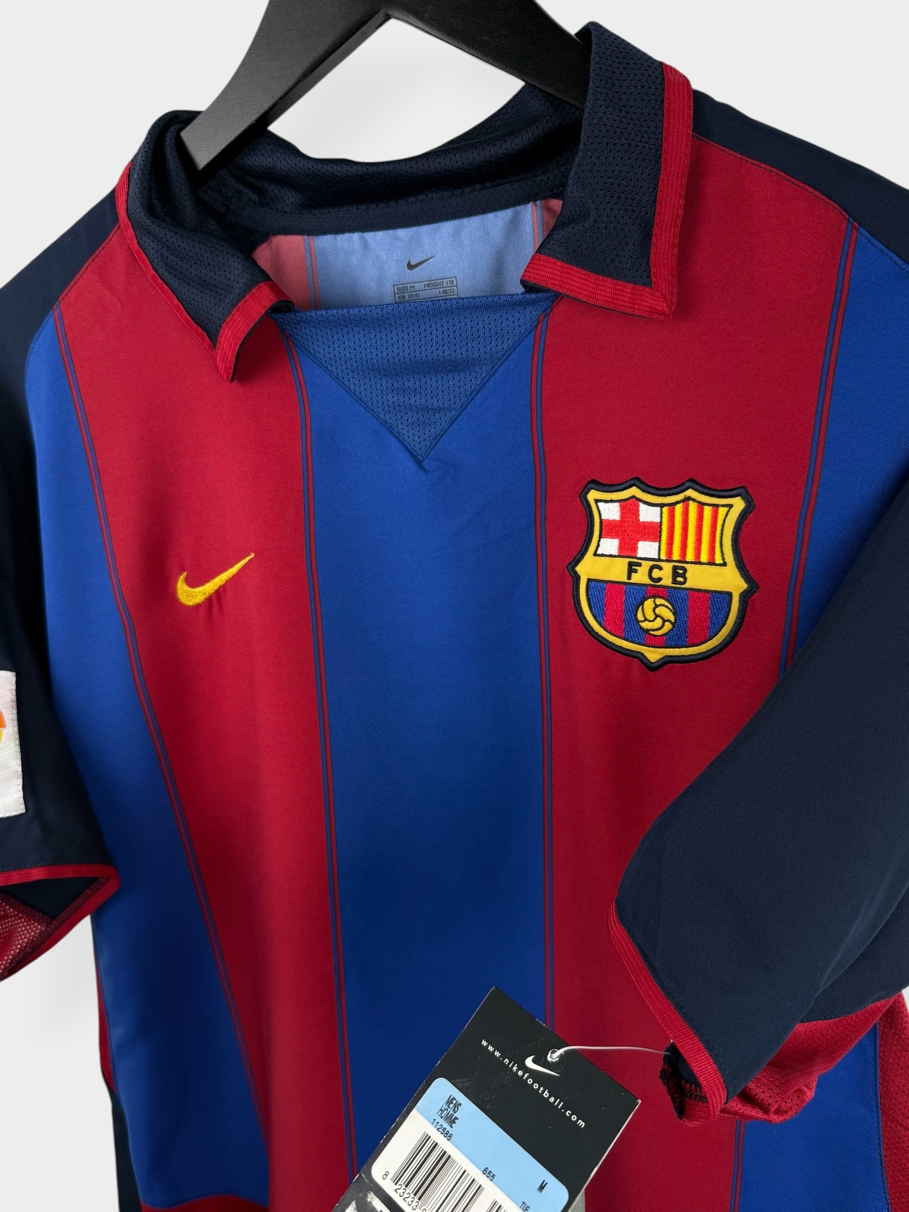 2003-04 BARCELONA HEIMTRIKOT RONALDINHO #10 M