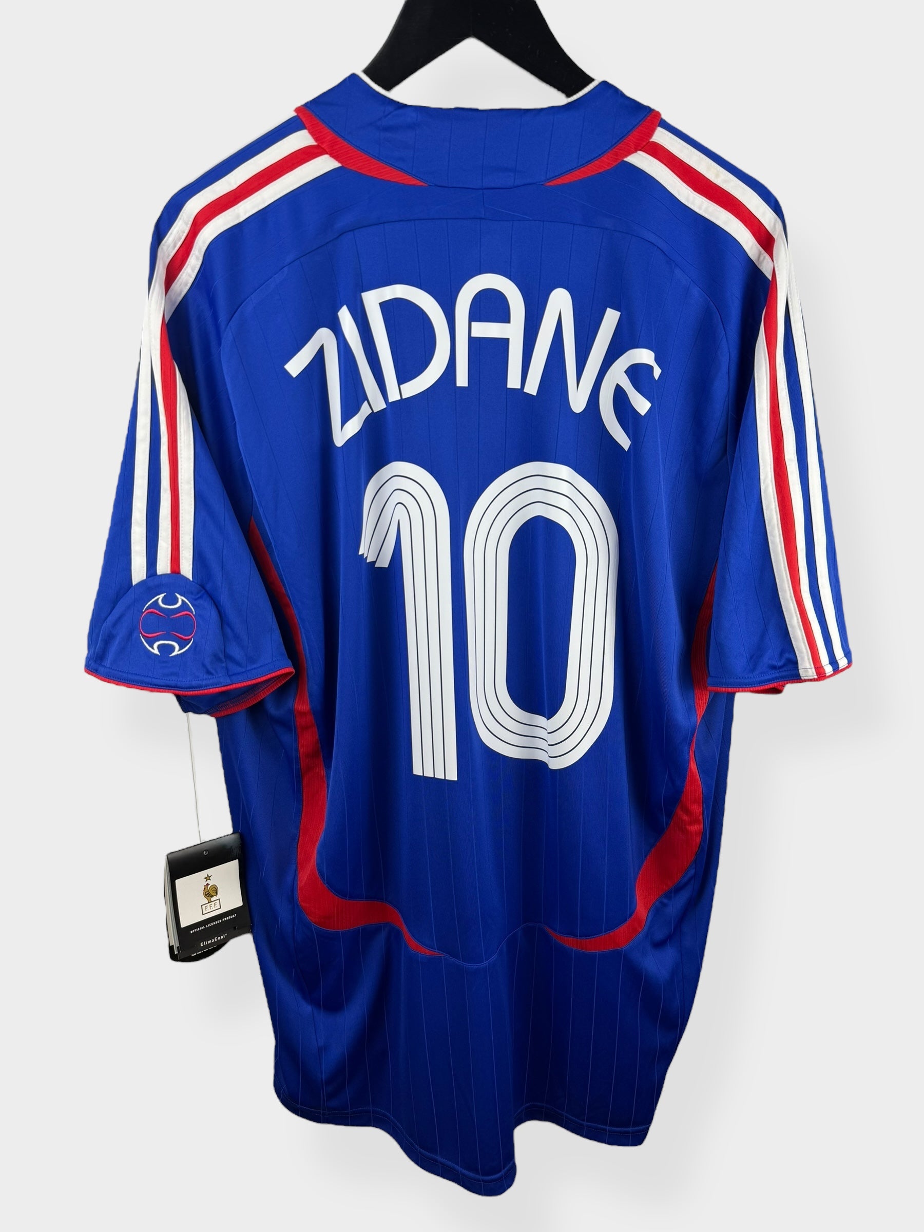 2006-07 FRANKRIJK THUISSHIRT ZIDANE #10 XL