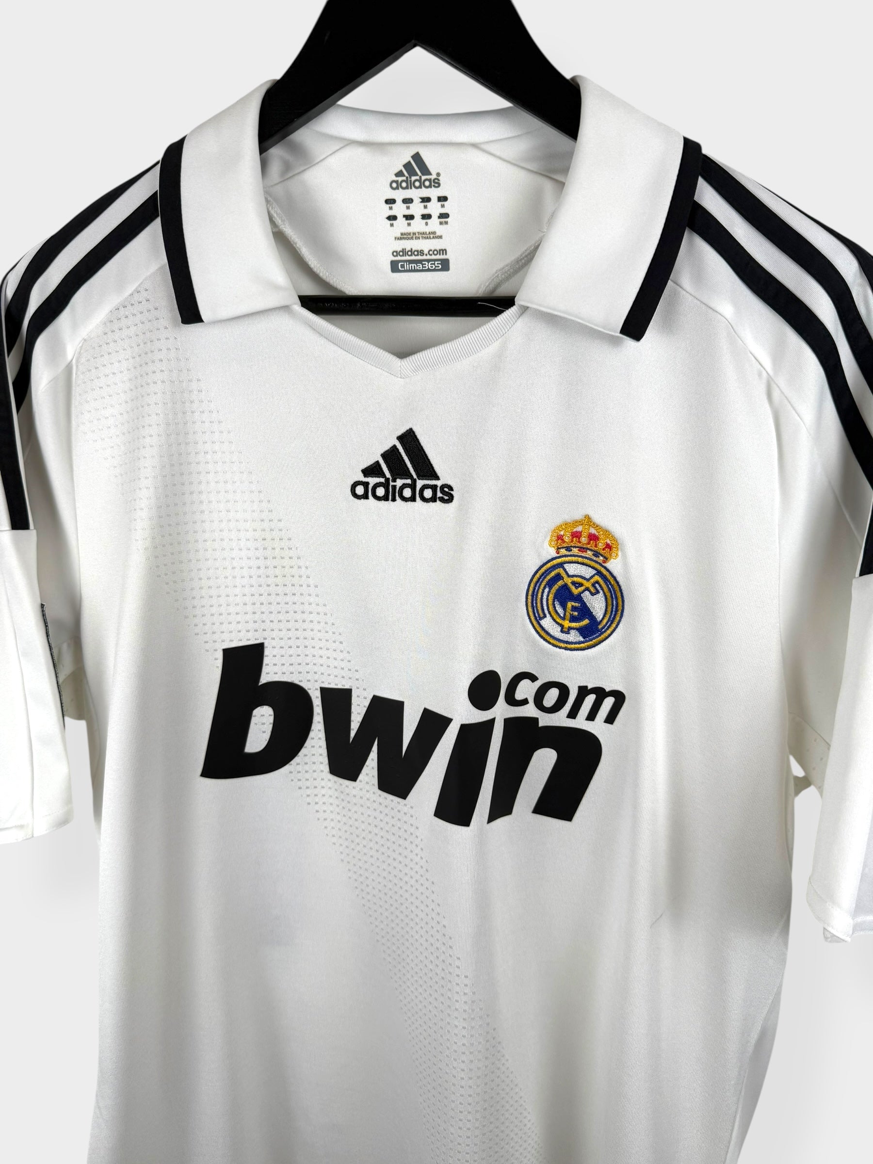 2008-09 REAL MADRID HOME SHIRT ROBBEN #11 M