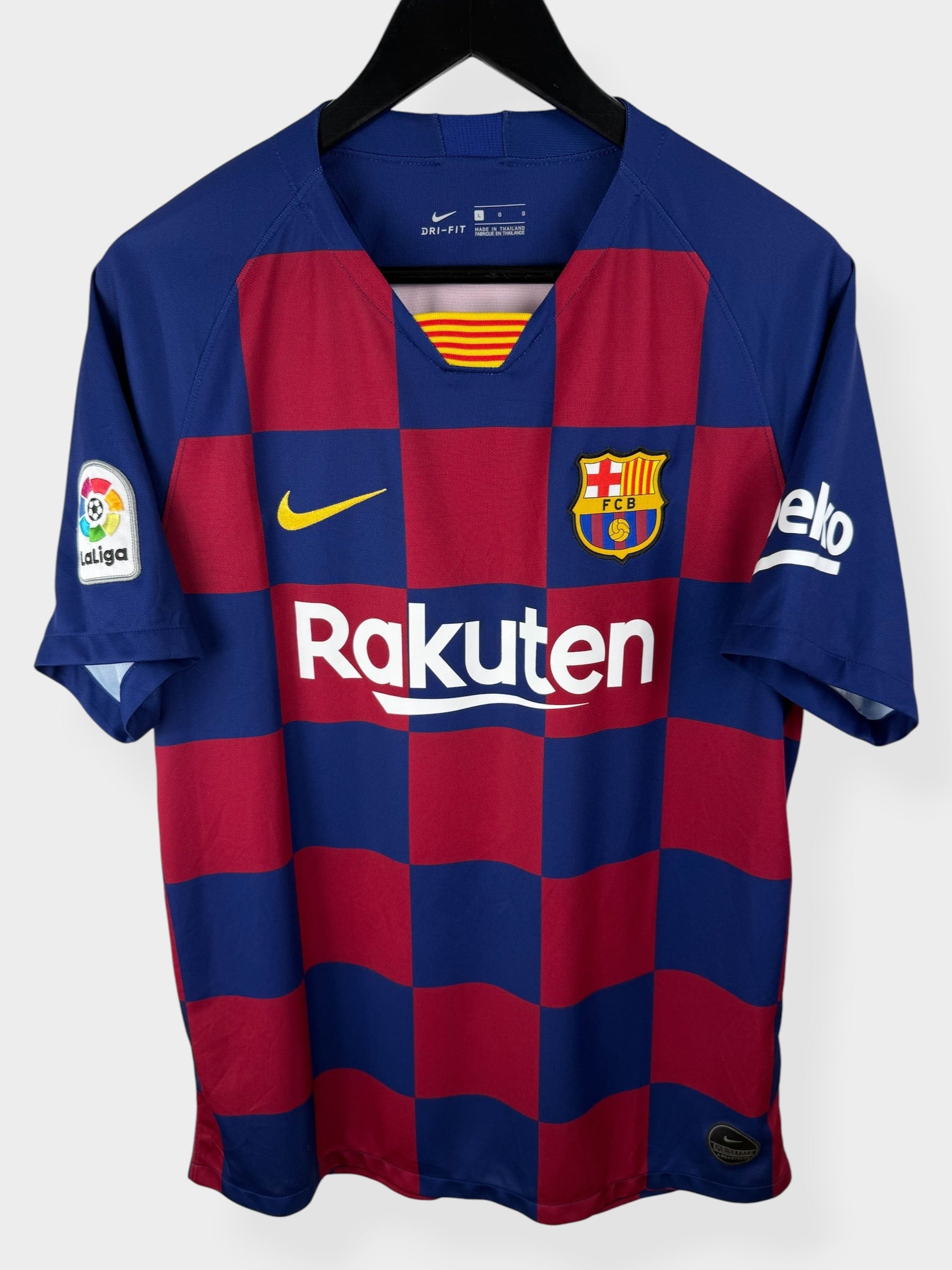 2019-20 BARCELONA HOME SHIRT MESSI #10 L
