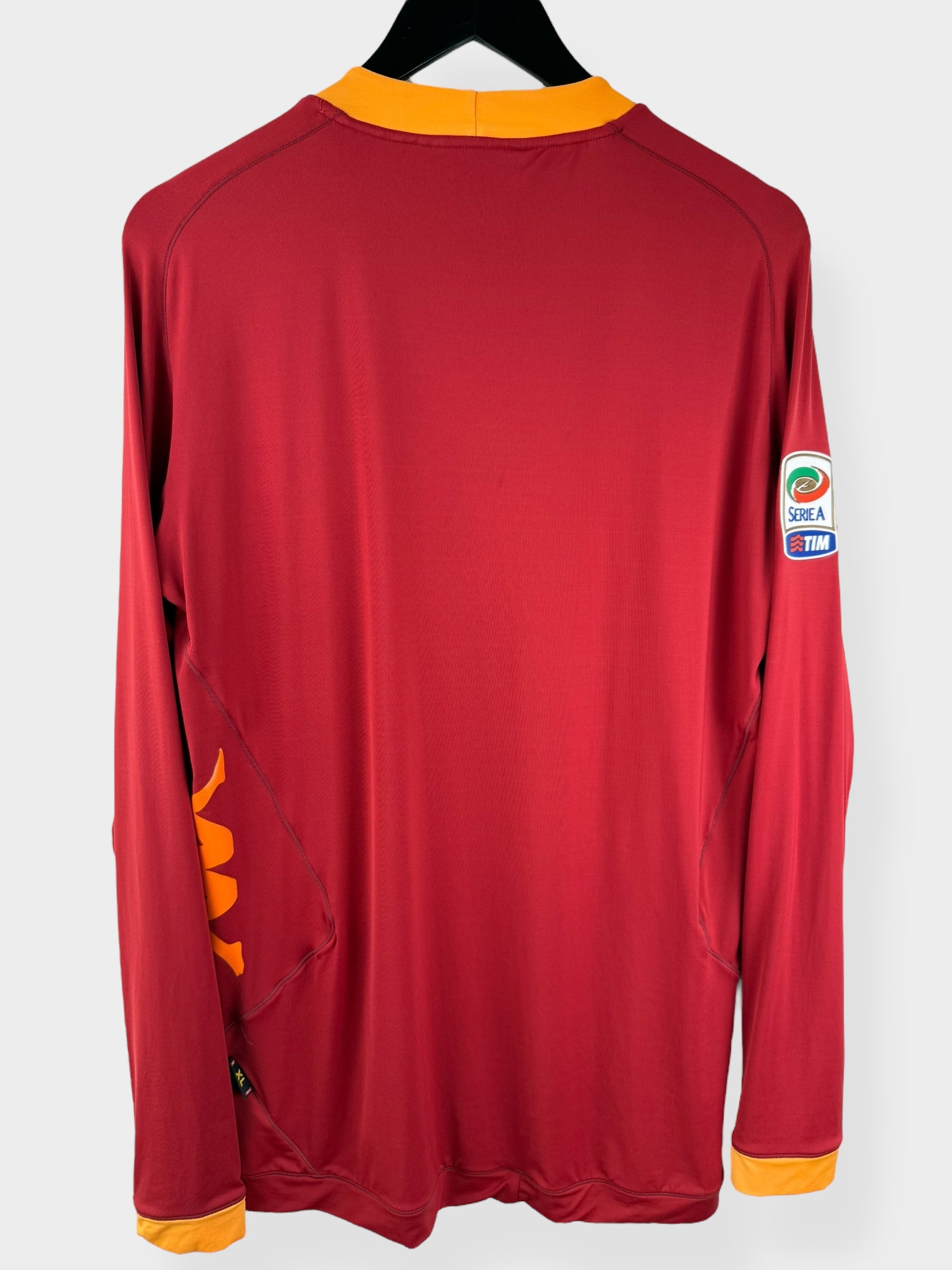 2011-12 AS ROMA HOME SHIRT LS XL
