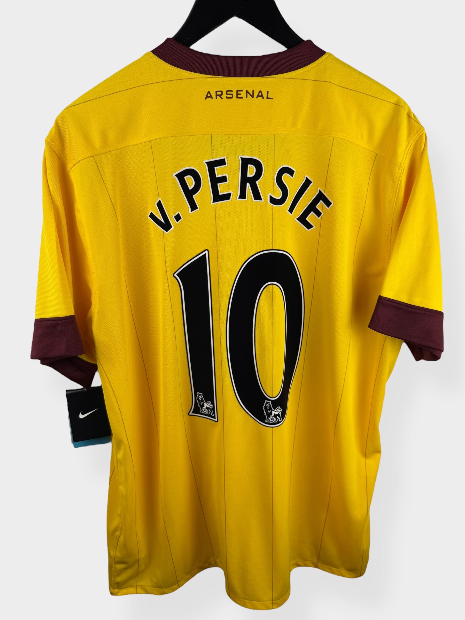 2010-11 ARSENAL AWAY SHIRT V. PERSIE #10 XL - Authentic Football Club