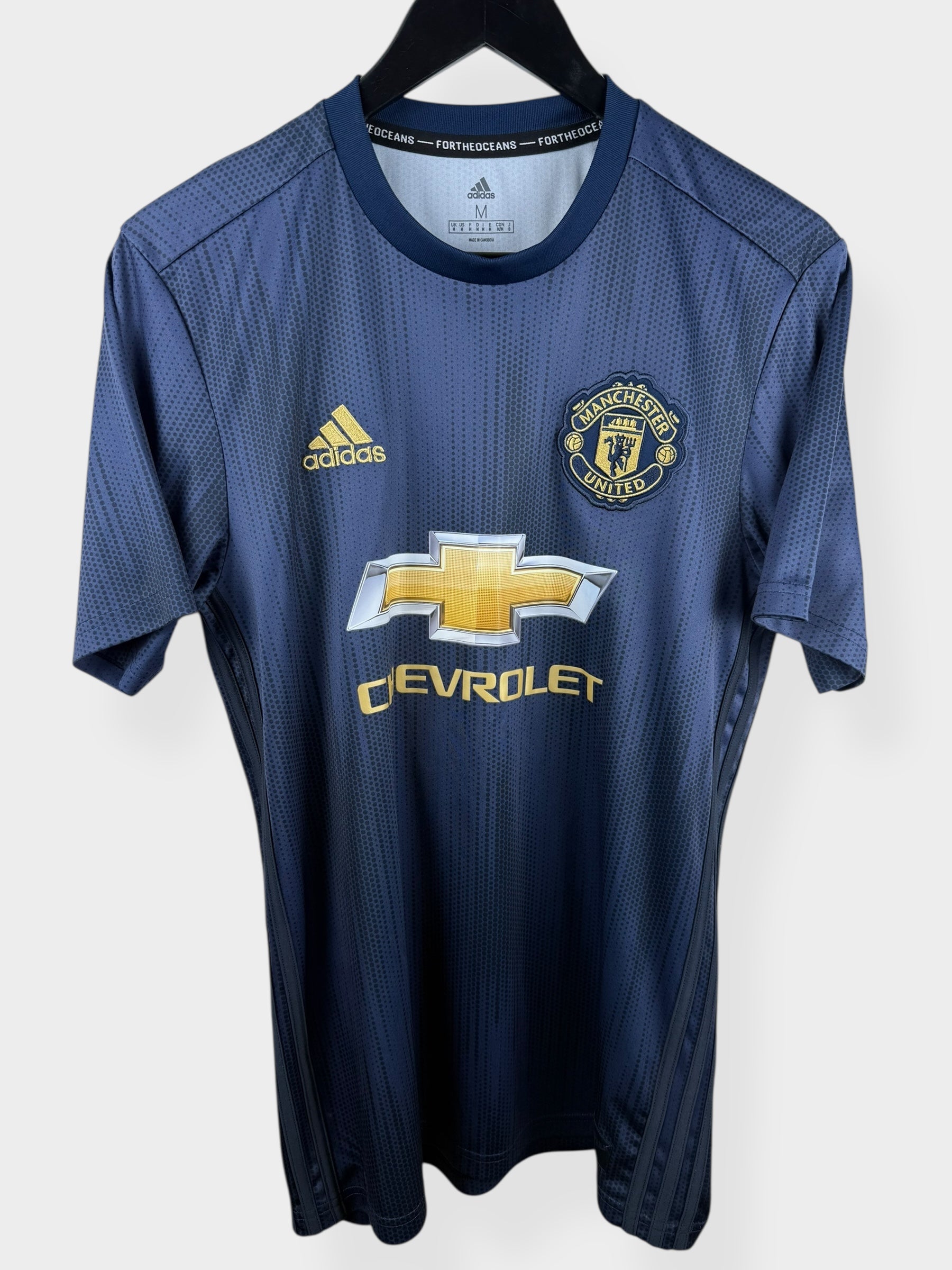 2018-19 MANCHESTER UNITED DERDE SHIRT POGBA #6 M