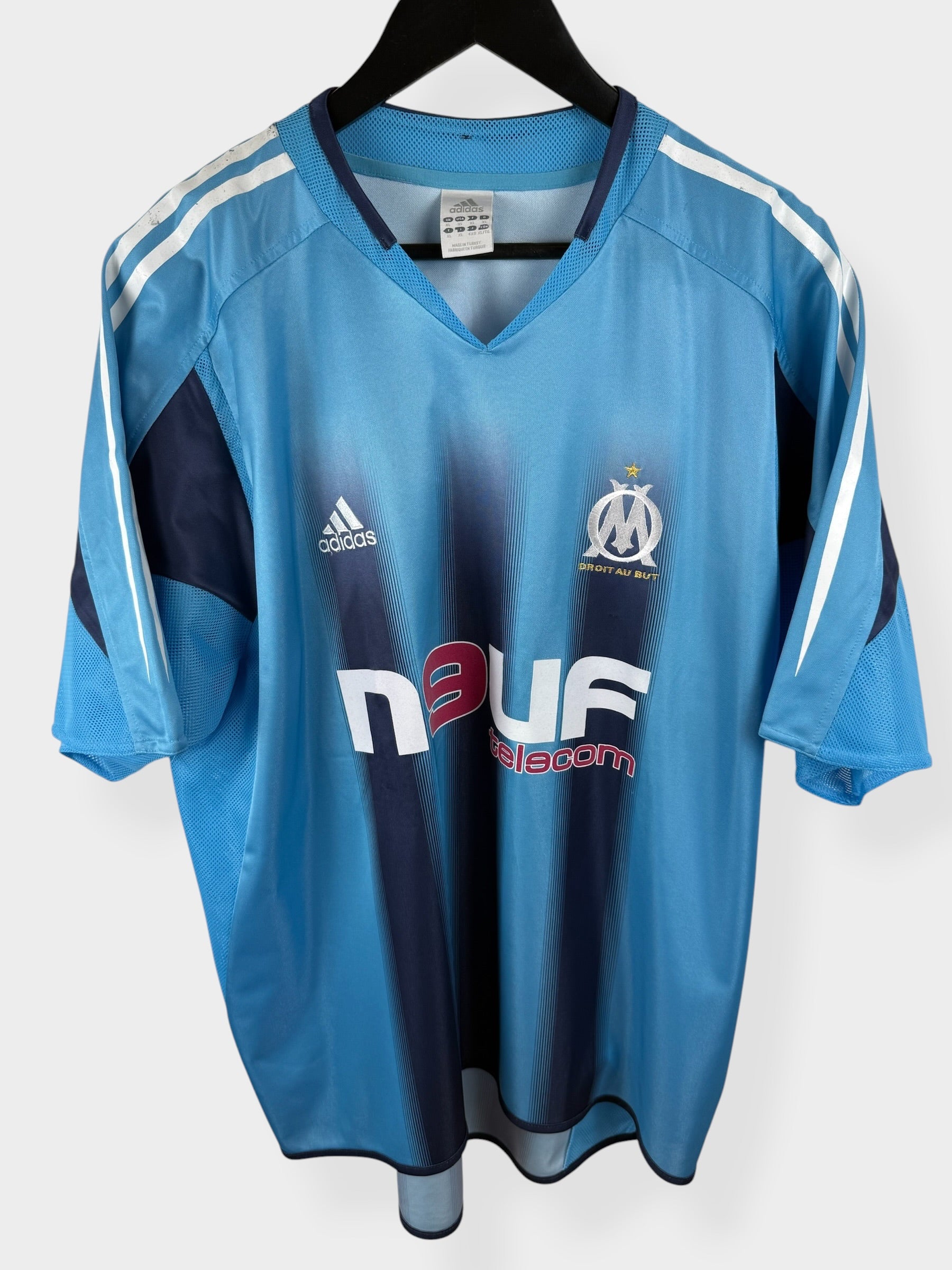 2004-05 OLYMPIQUE MARSEILLE AUSWÄRTSTRIKOT NASRI #22 XL
