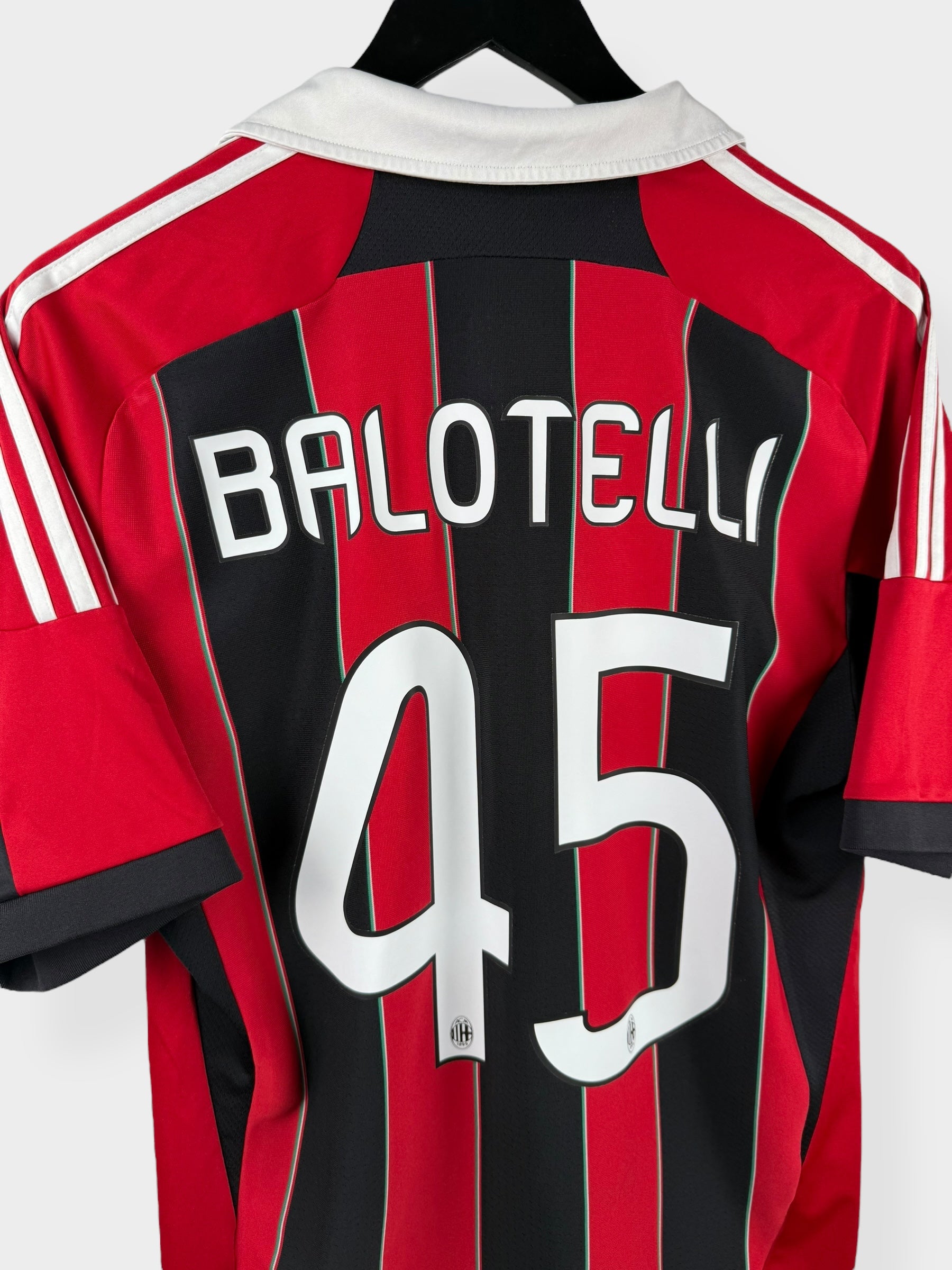 2012-13 AC MILAN HOME SHIRT BALOTELLI #45 L