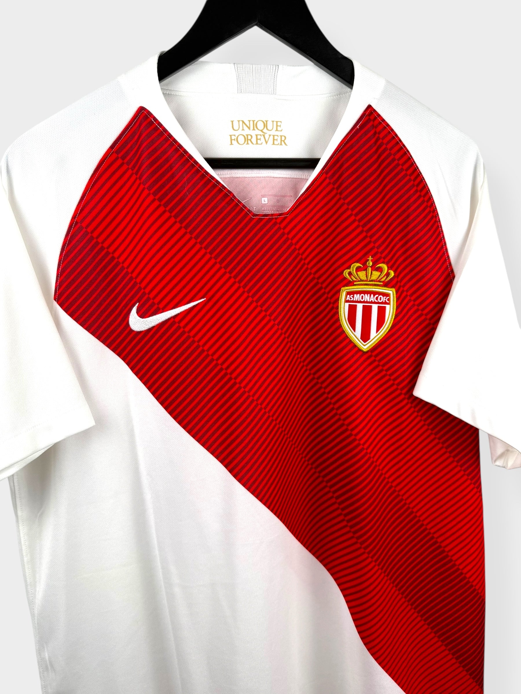 2018-19 AS MONACO HOME SHIRT L - Authentic Football Club