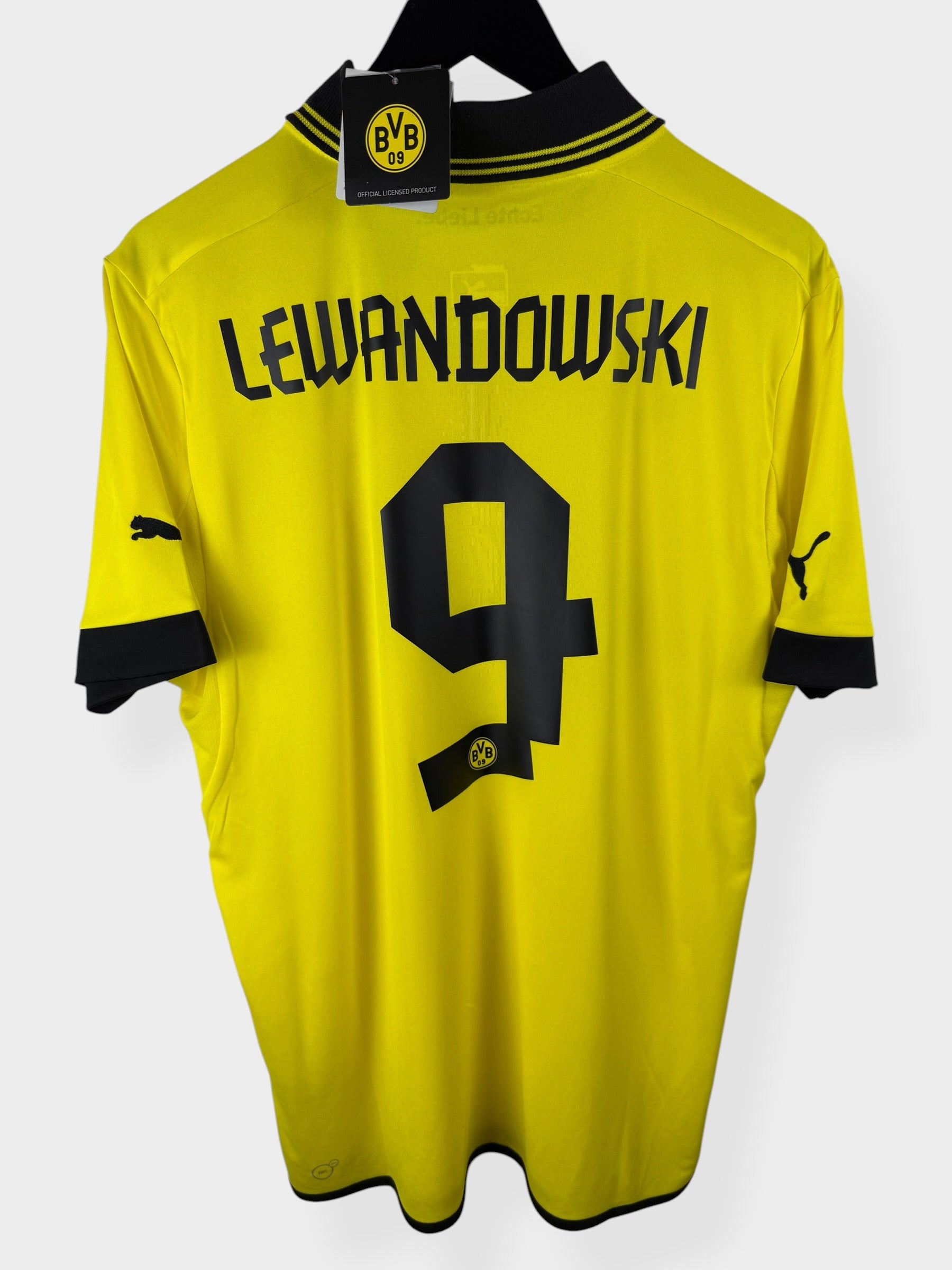 2012-13 BORUSSIA DORTMUND HOME SHIRT LEWANDOWSKI #9 L