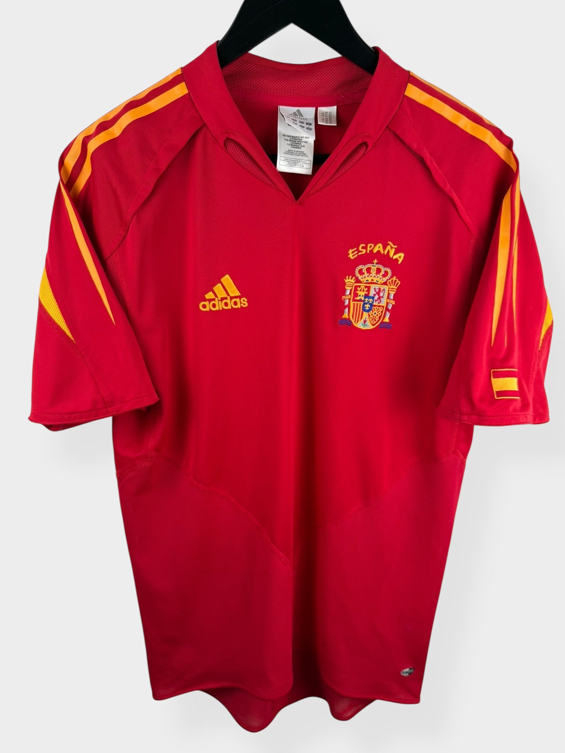 2004-06 SPAIN HOME SHIRT S - Authentic Football Club