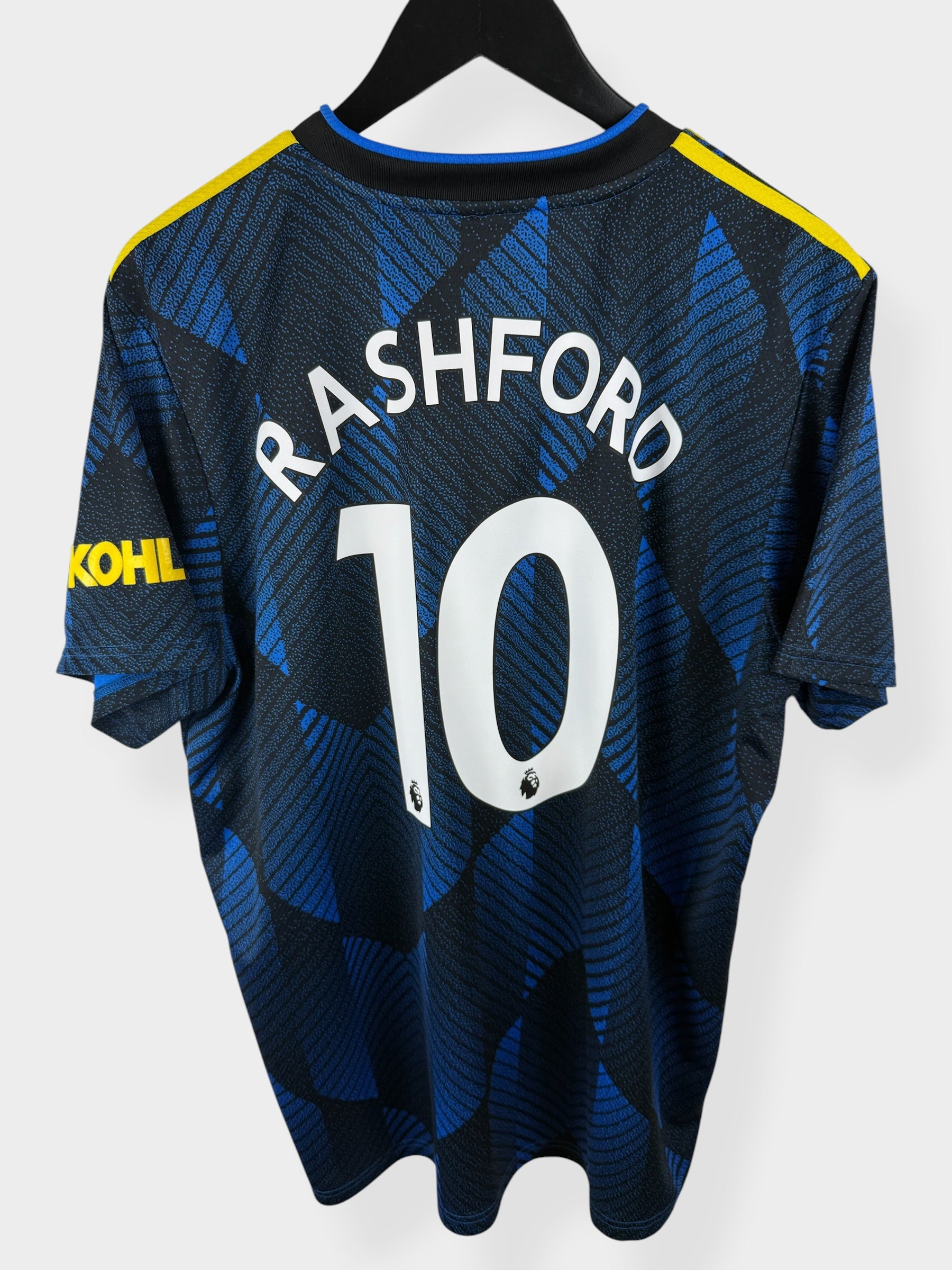2021-22 MANCHESTER UNITED DERDE SHIRT RASHFORD #10 XL