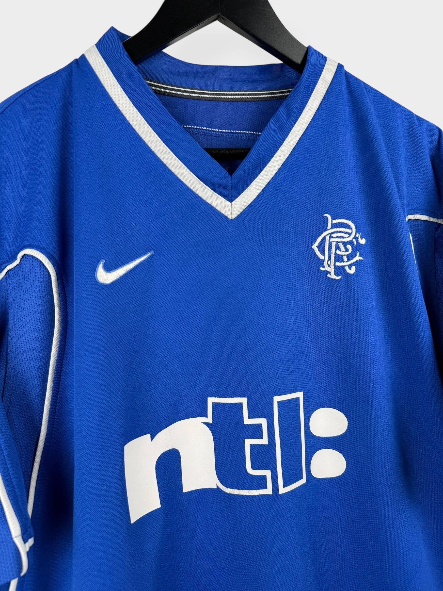 1999-01 RANGERS HOME SHIRT L