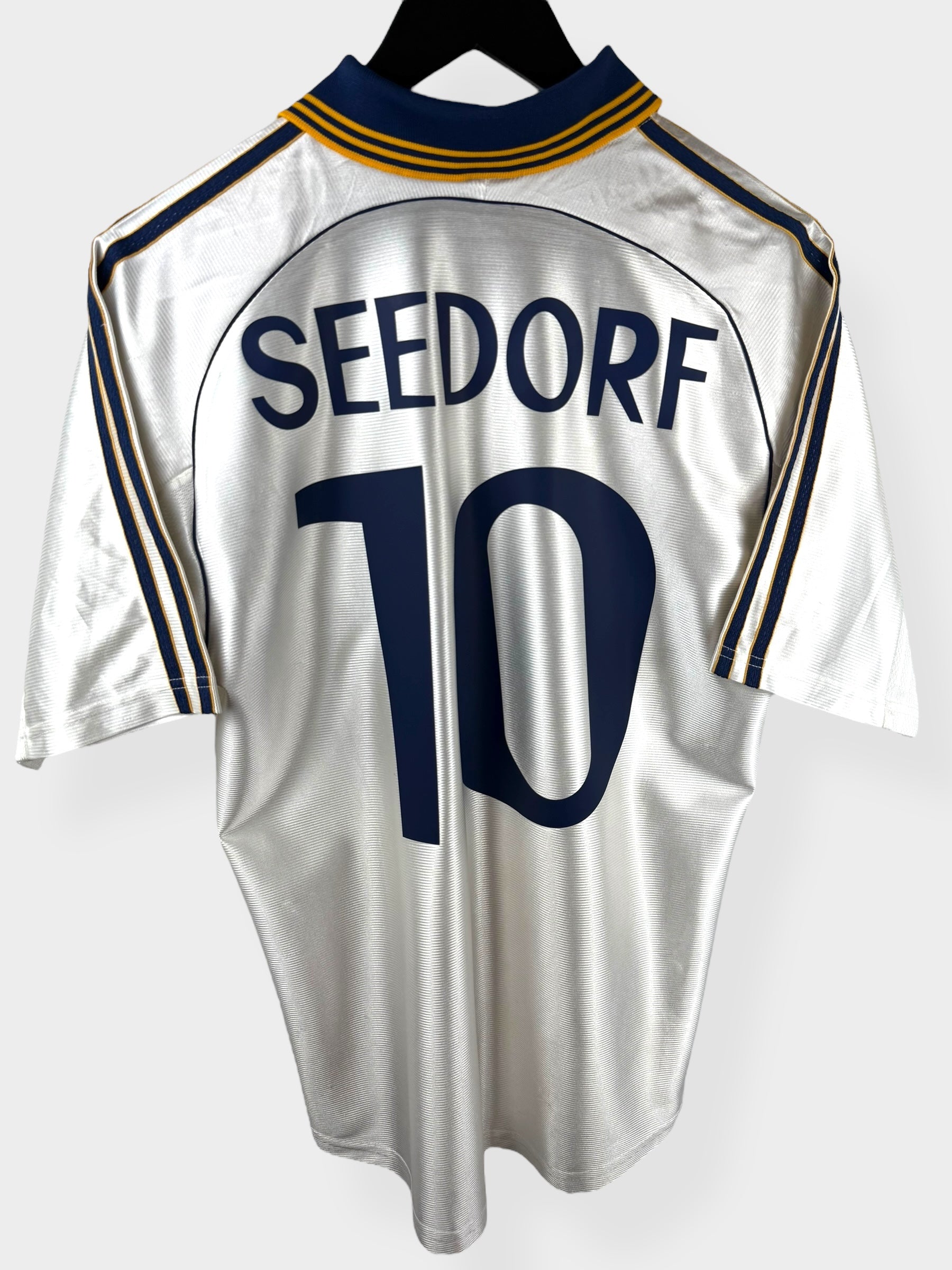 1998-00 REAL MADRID HOME SHIRT SEEDORF #10 S