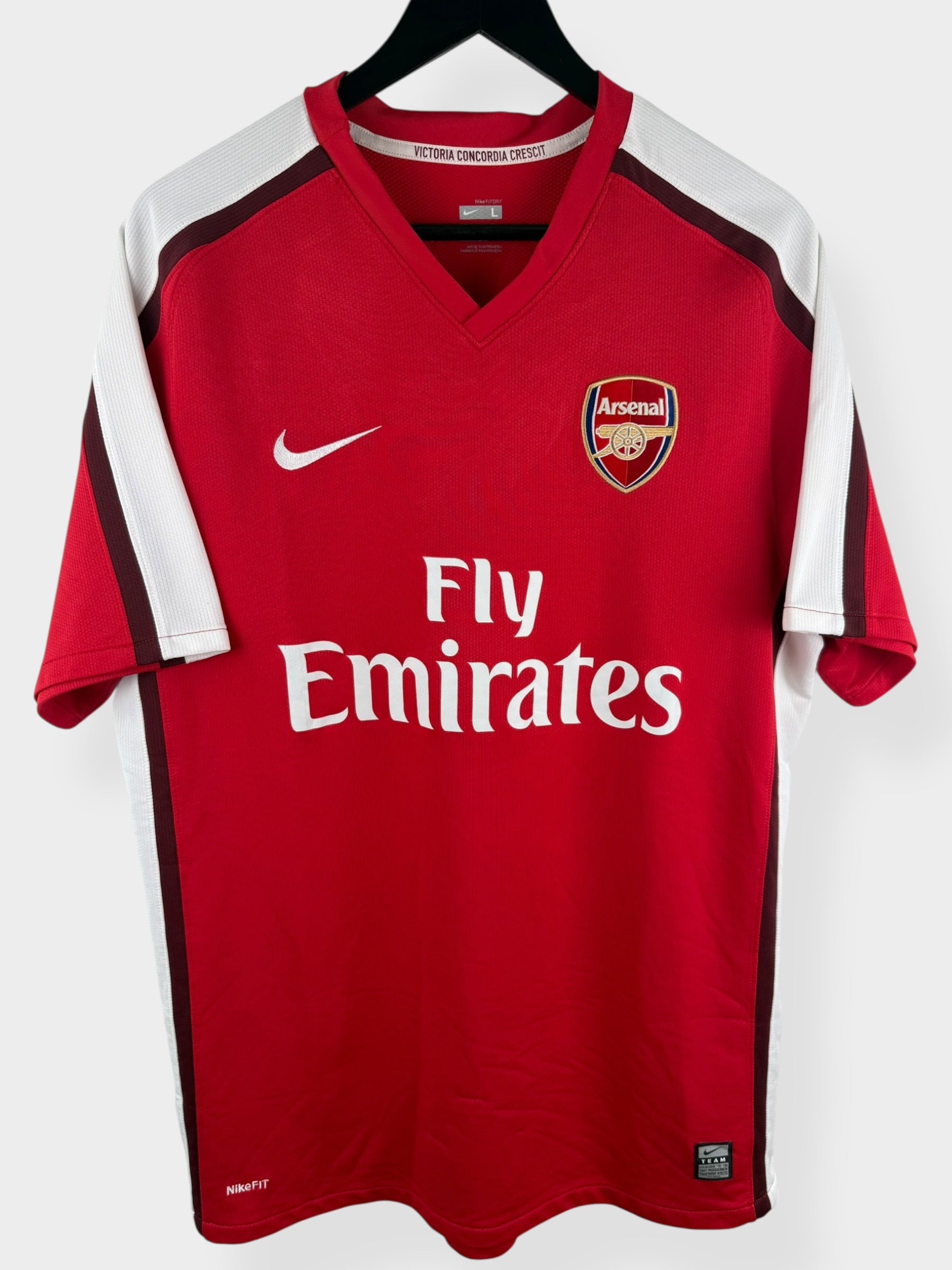2008-10 ARSENAL HOME SHIRT NASRI #8 L