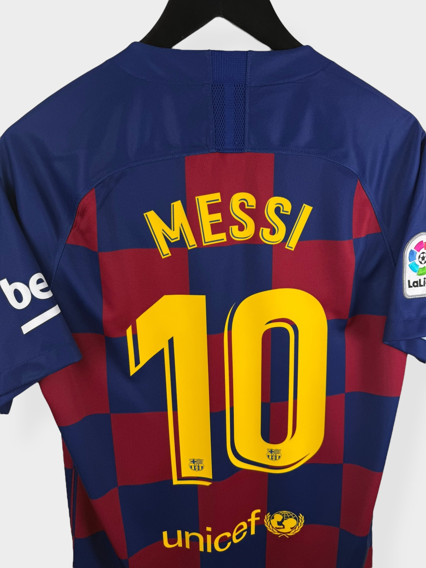 2019-20 BARCELONA HOME SHIRT MESSI #10 M - Authentic Football Club
