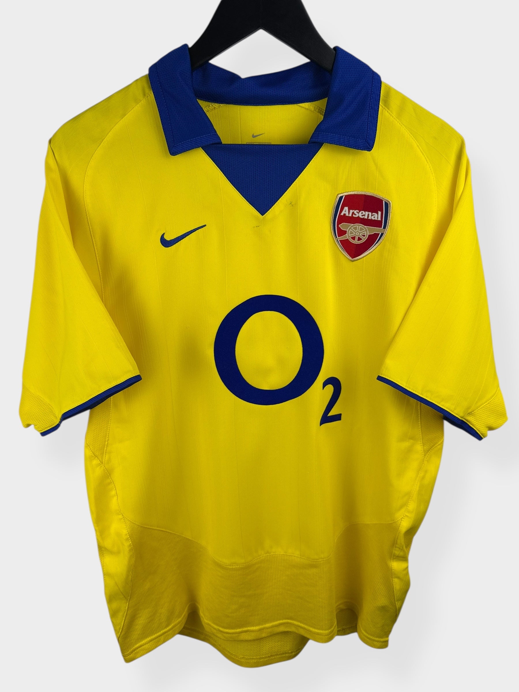 2003-04 ARSENAL AWAY SHIRT HENRY #14 S - Authentic Football Club