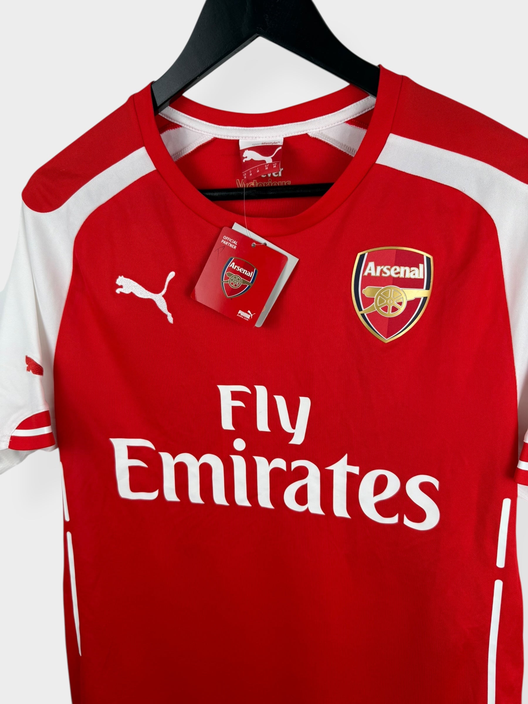 2014-15 ARSENAL HOME SHIRT M - Authentic Football Club