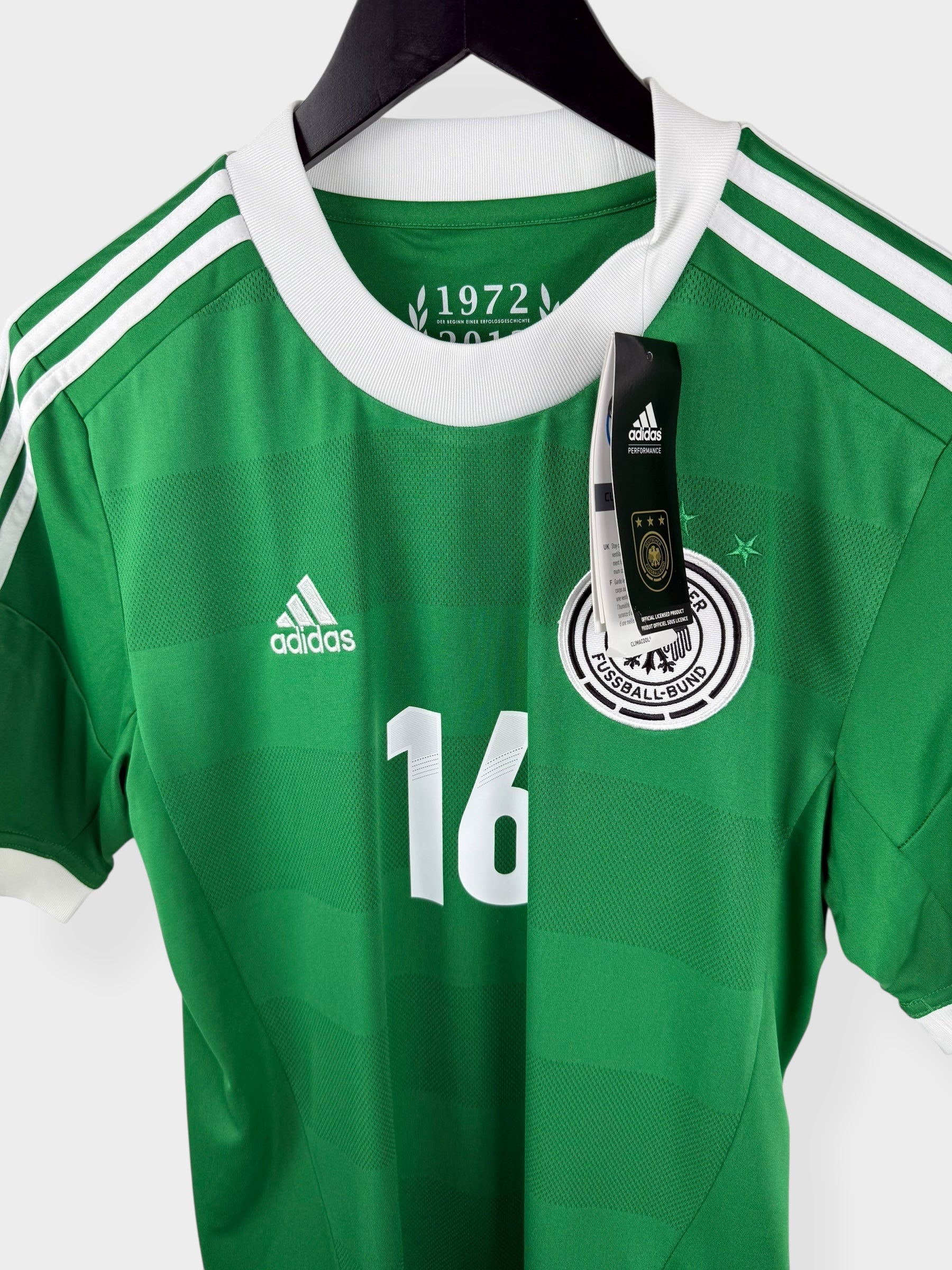 2012-13 GERMANY AWAY SHIRT LAHM #16 S - Authentic Football Club