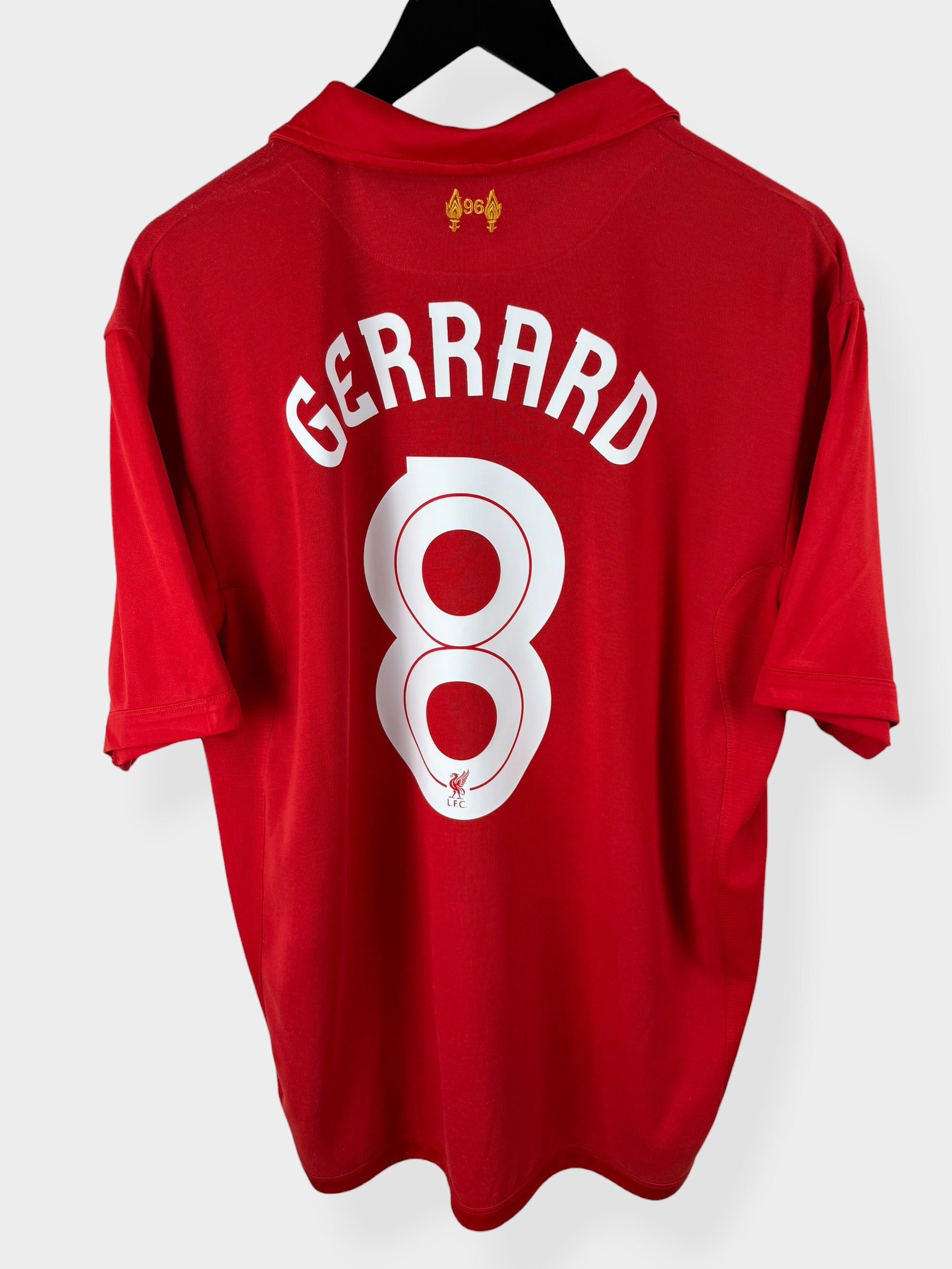 2012-13 LIVERPOOL THUISSHIRT GERRARD #8 XL