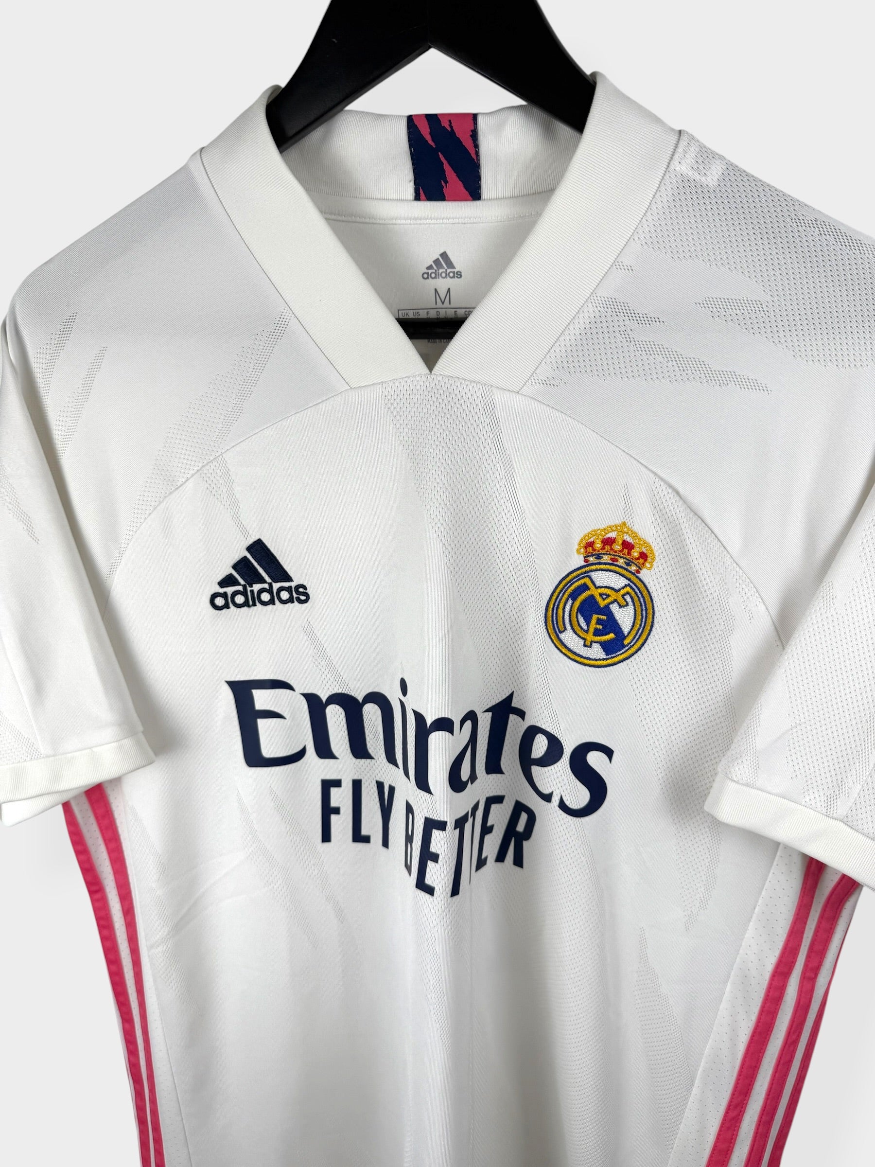 2020-21 REAL MADRID HOME SHIRT BENZEMA #9 M