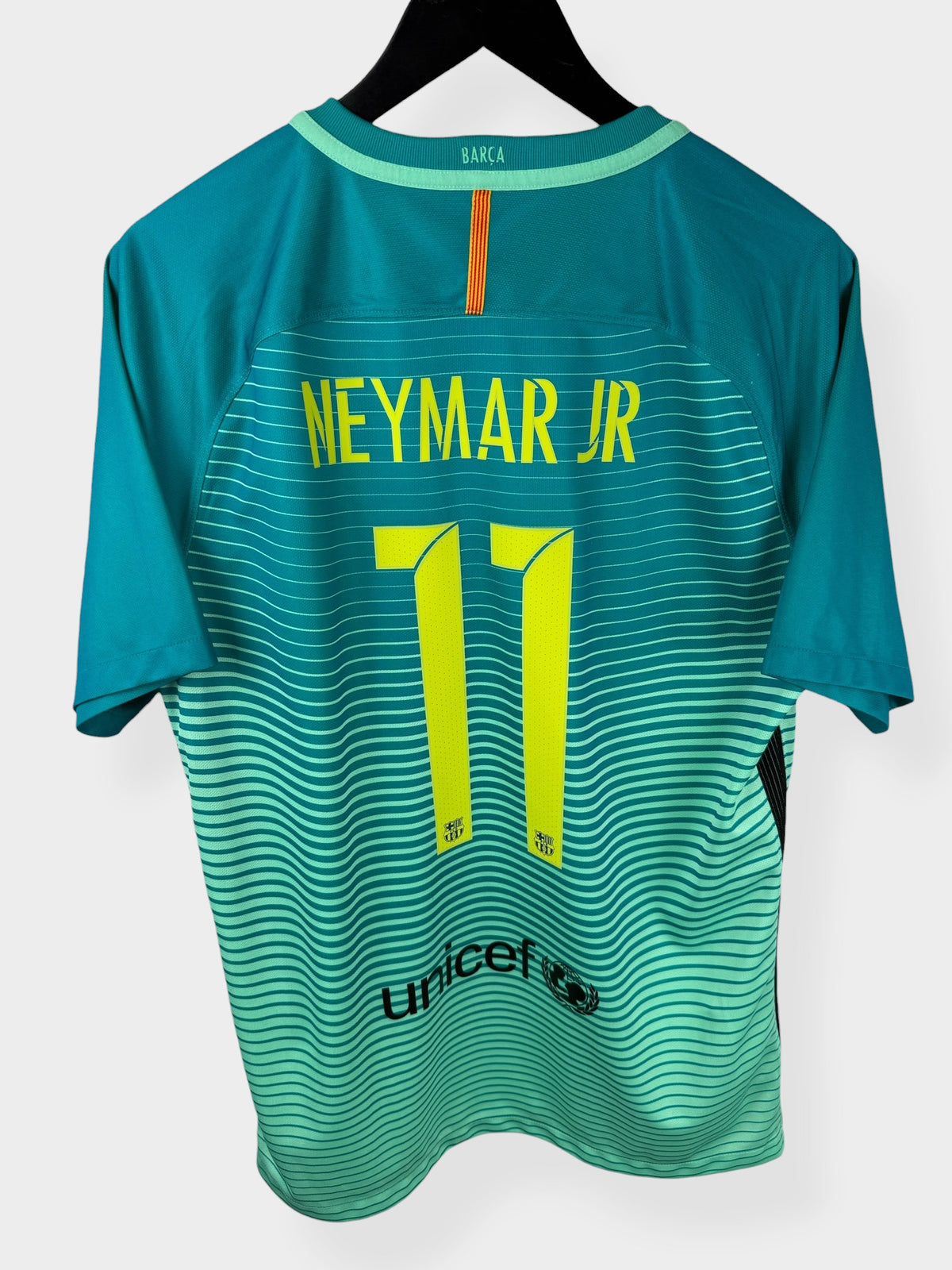 2016-17 BARCELONA DRITTES TRIKOT NEYMAR JR #11 L
