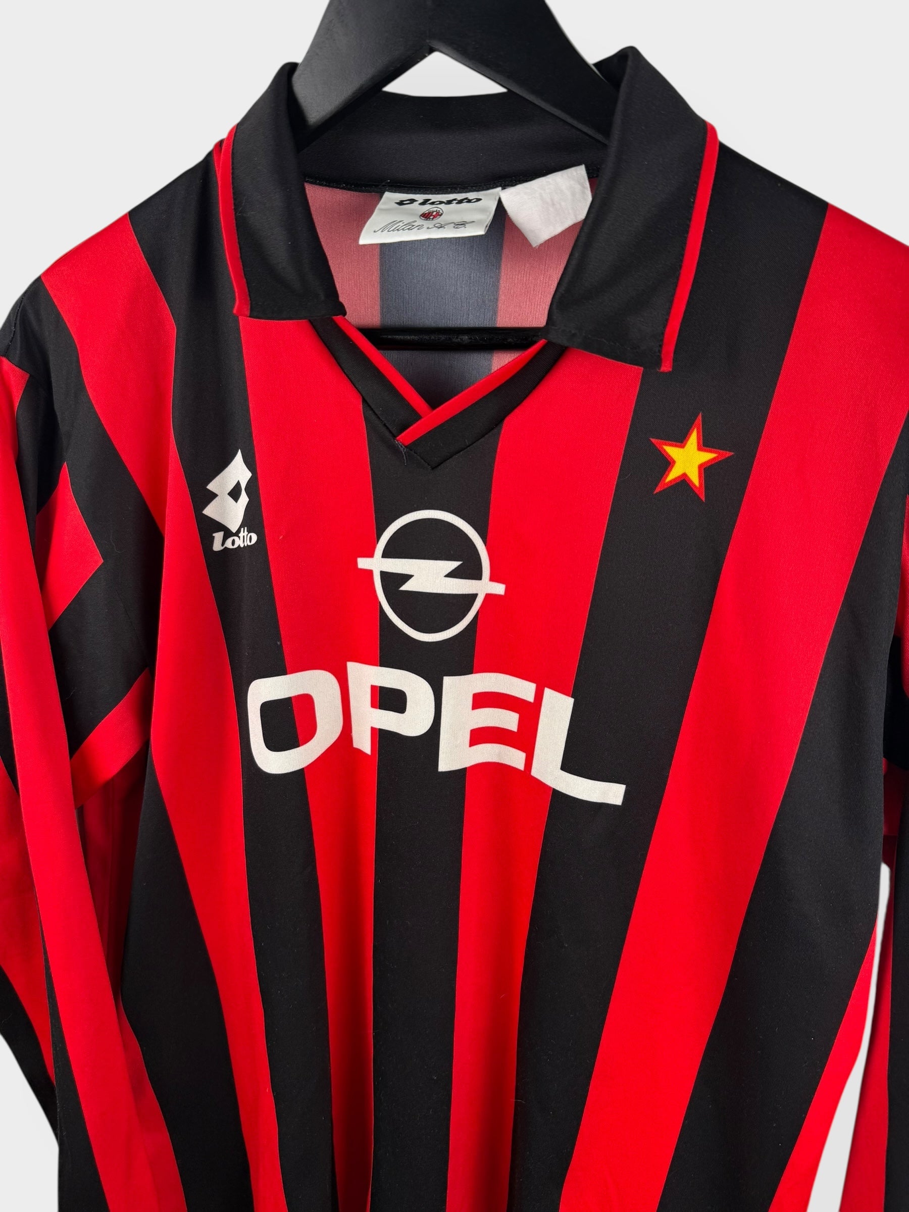 1994-95 AC MILAN HOME SHIRT LS M - Authentic Football Club