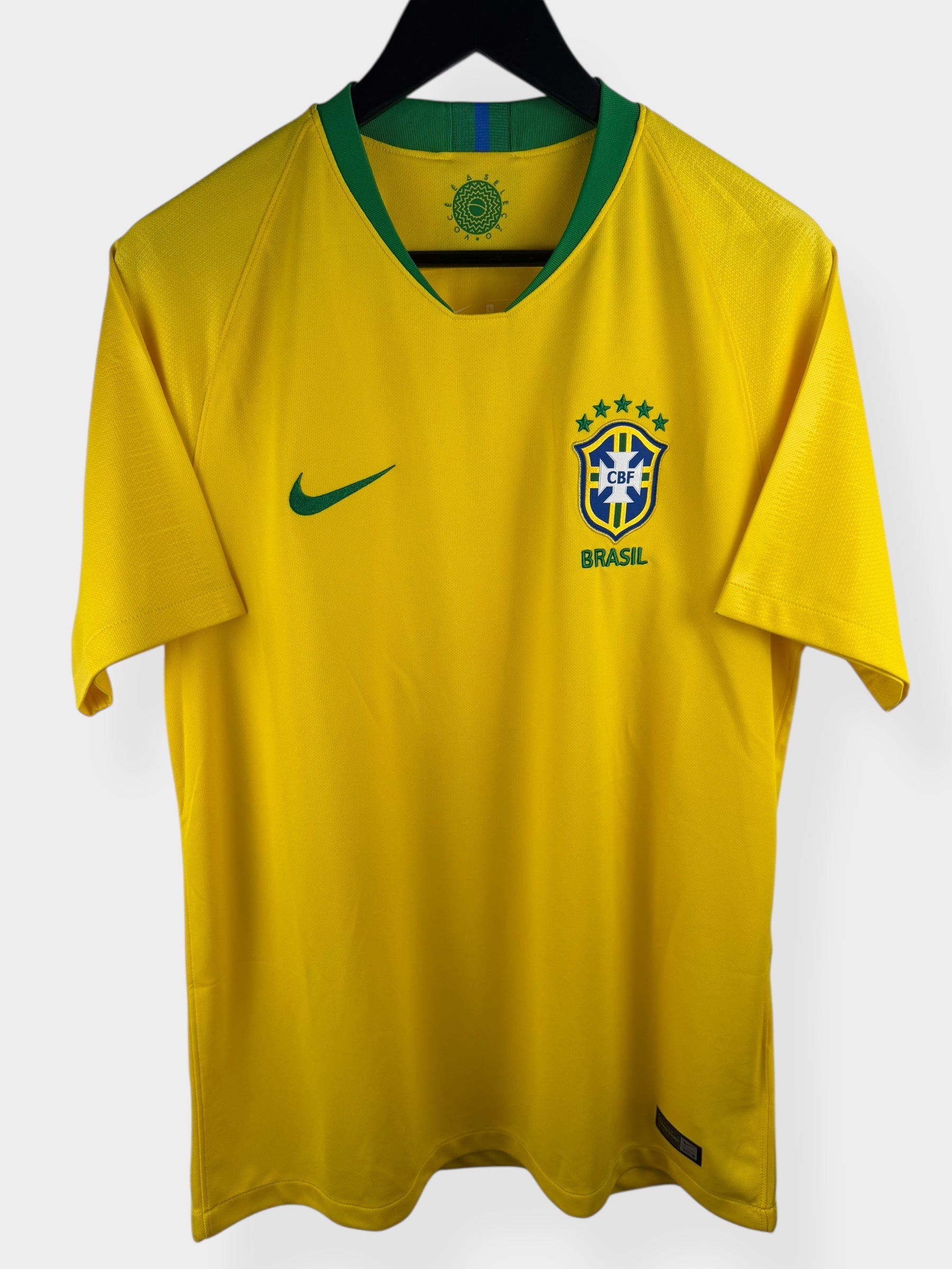 2018-19 BRAZIL HOME SHIRT L