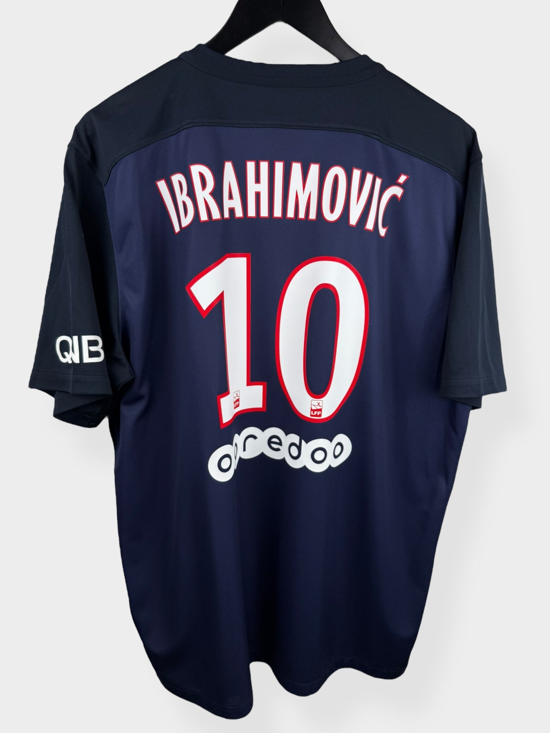 2015-16 PARIS SAINT-GERMAIN HOME SHIRT IBRAHIMOVIC #10 XL