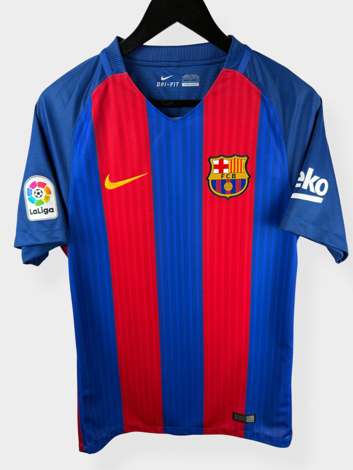 MAILLOT DOMICILE BARCELONA 2016-17 INIESTA #8 S
