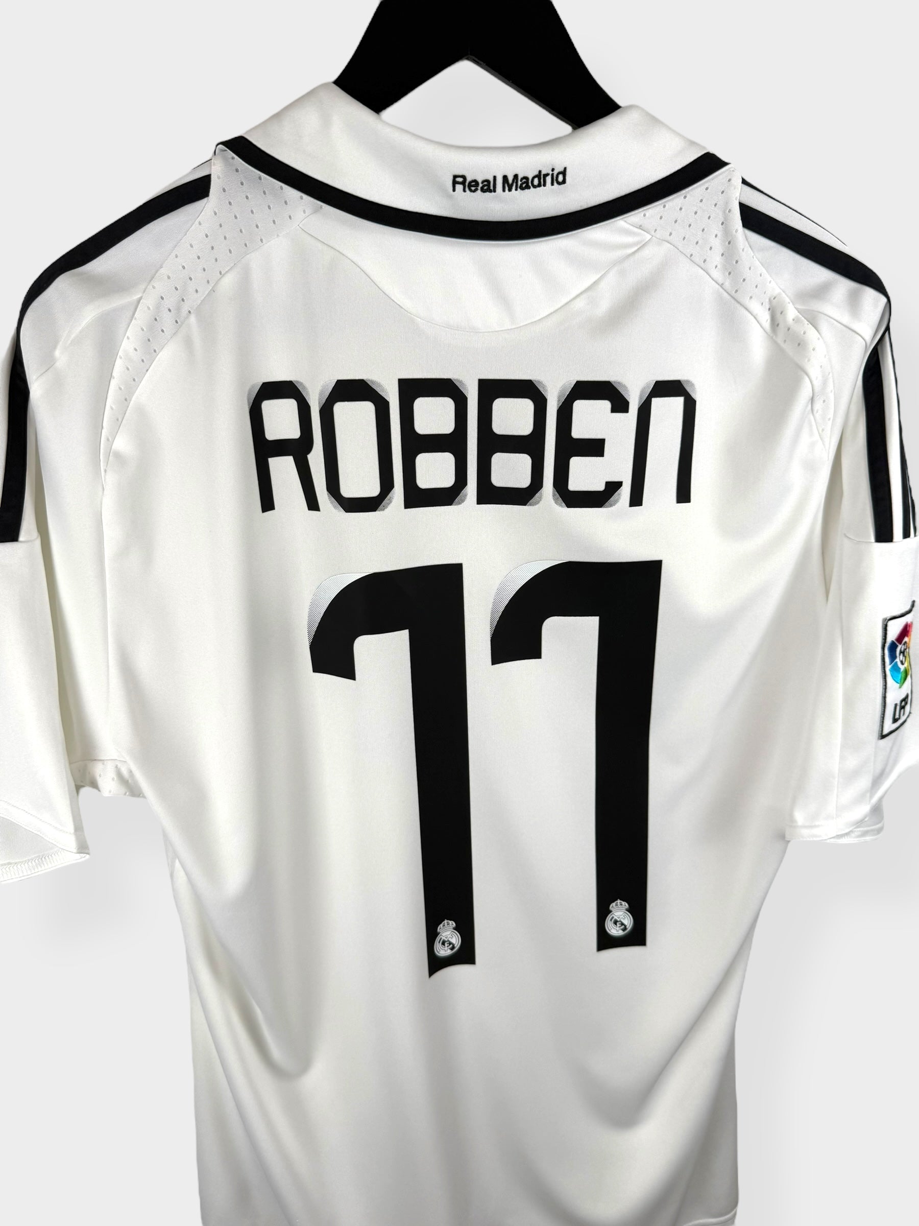 2008-09 REAL MADRID HOME SHIRT ROBBEN #11 M