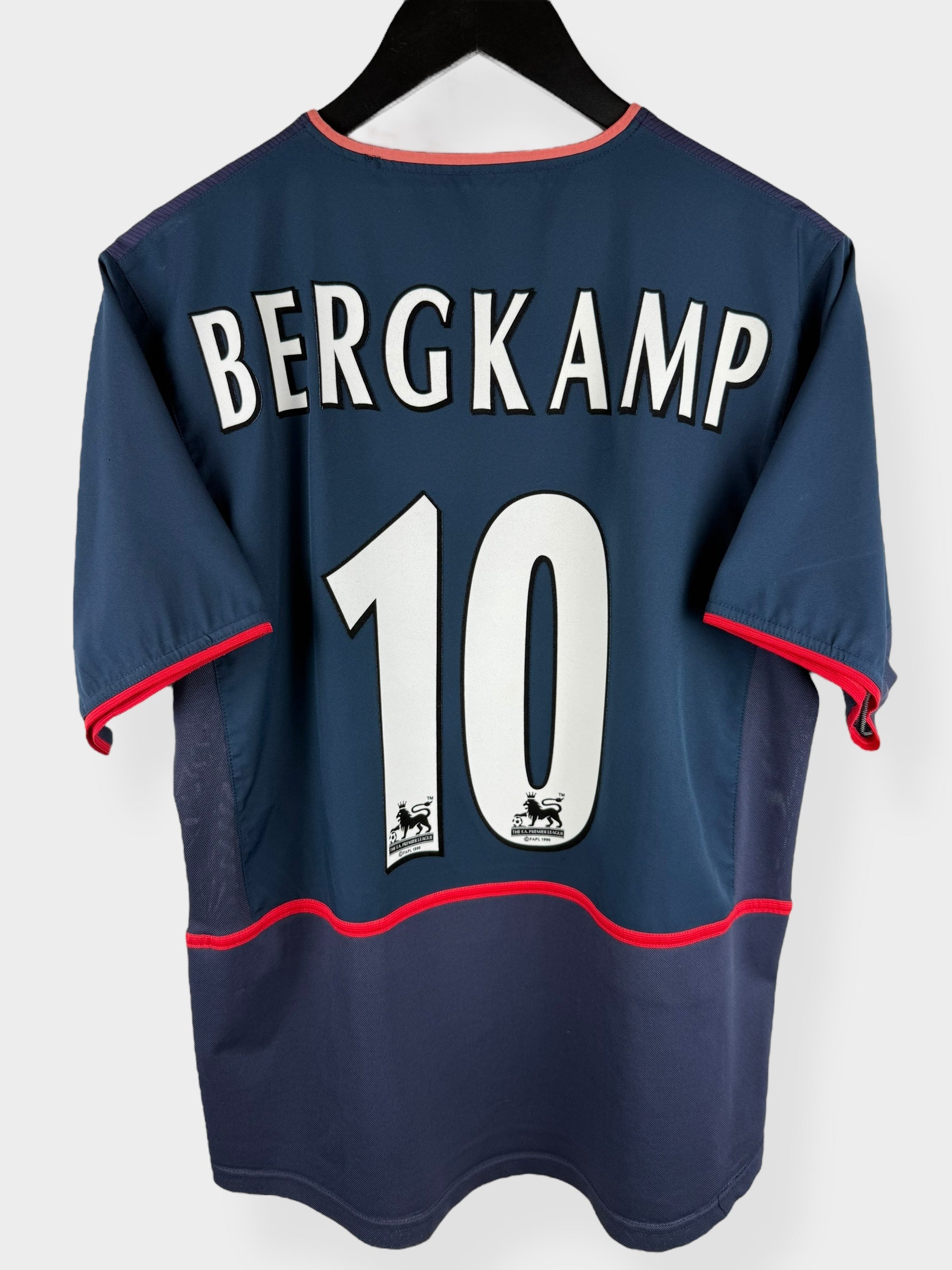 2002-04 ARSENAL AWAY SHIRT BERGKAMP #10 M