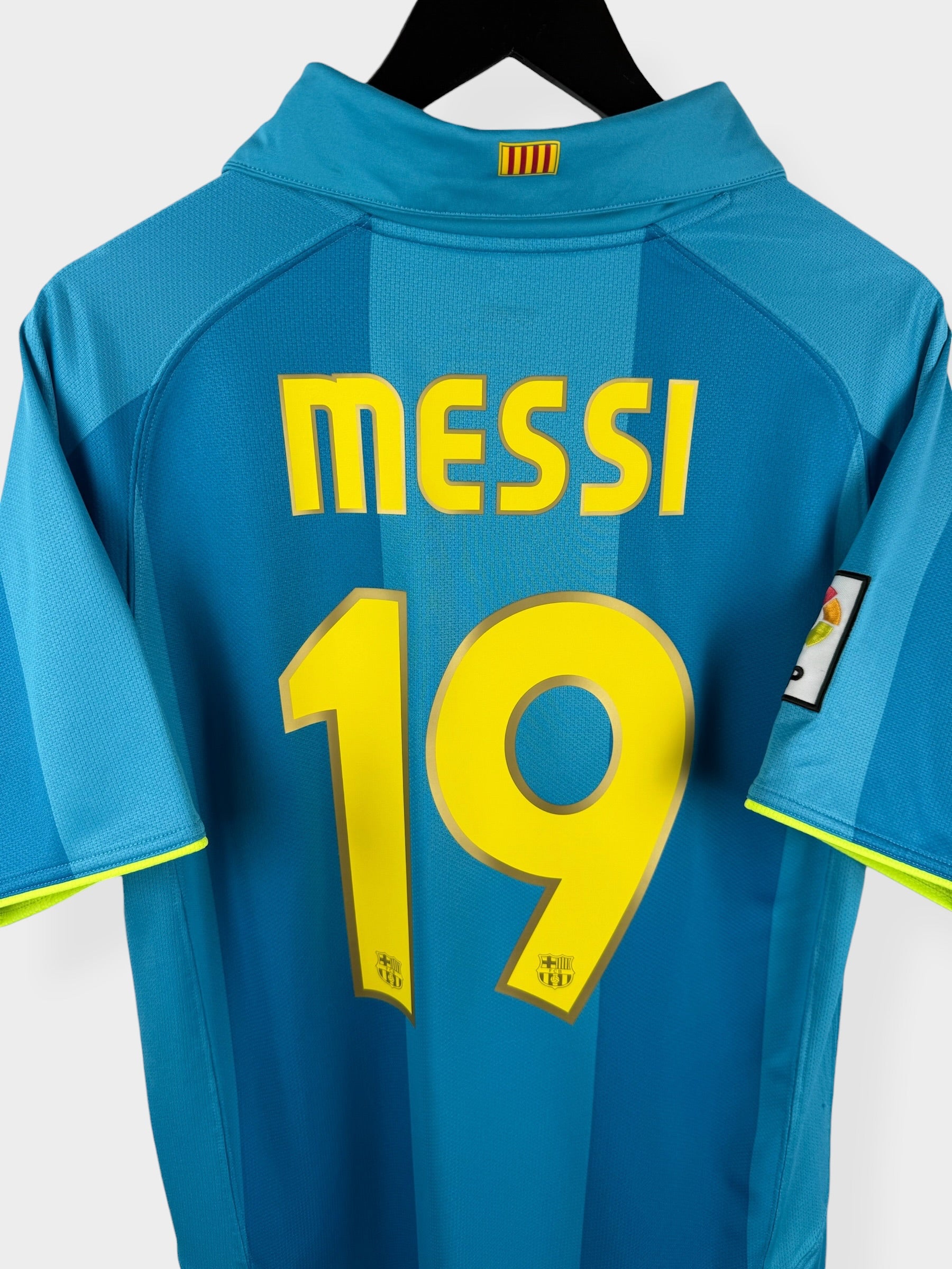 2007-08 BARCELONA AUSWÄRTSTRIKOT MESSI #19 M