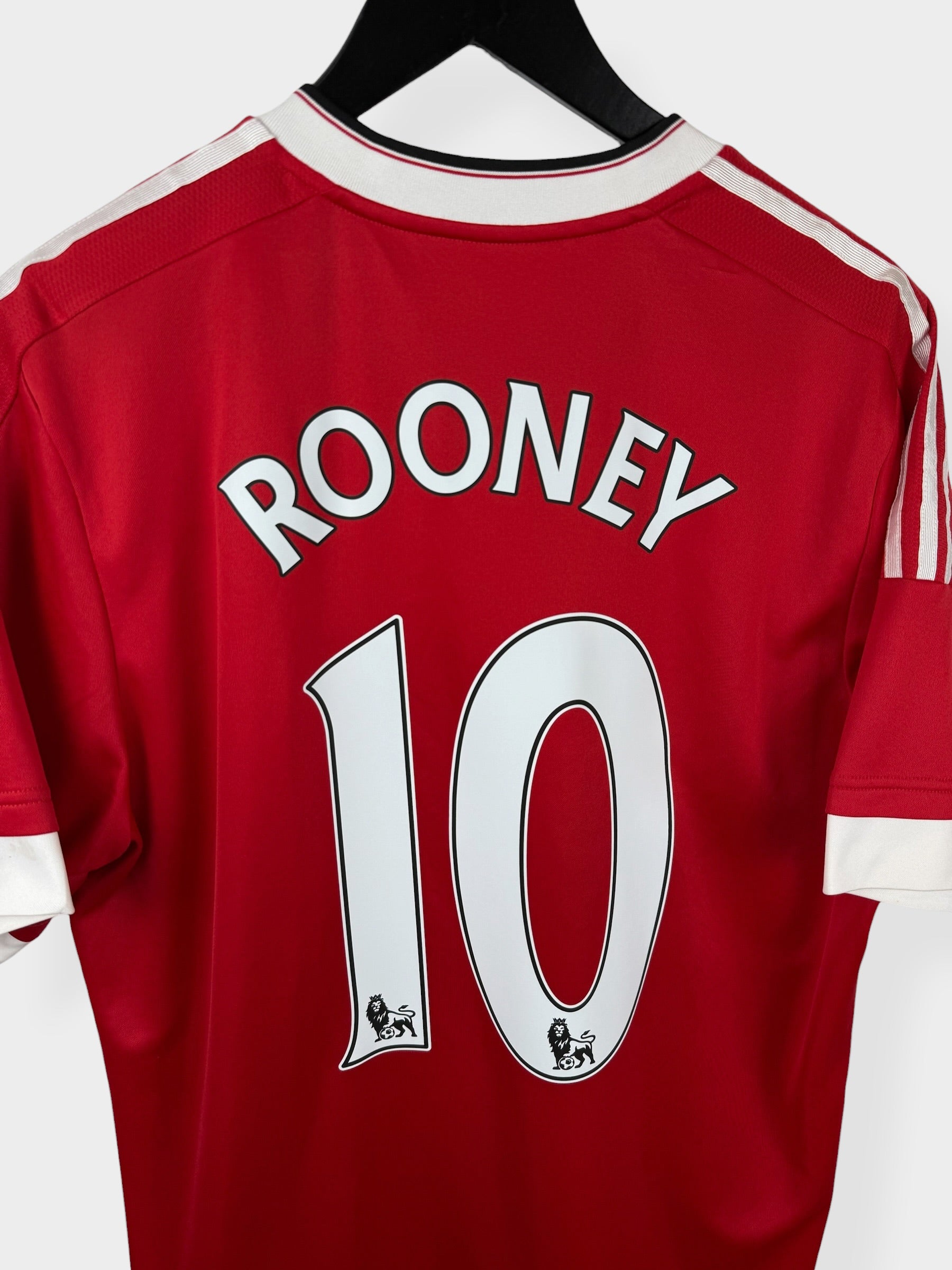 2015-16 MANCHESTER UNITED THUISSHIRT PLAYER ISSUE ROONEY #10 XL