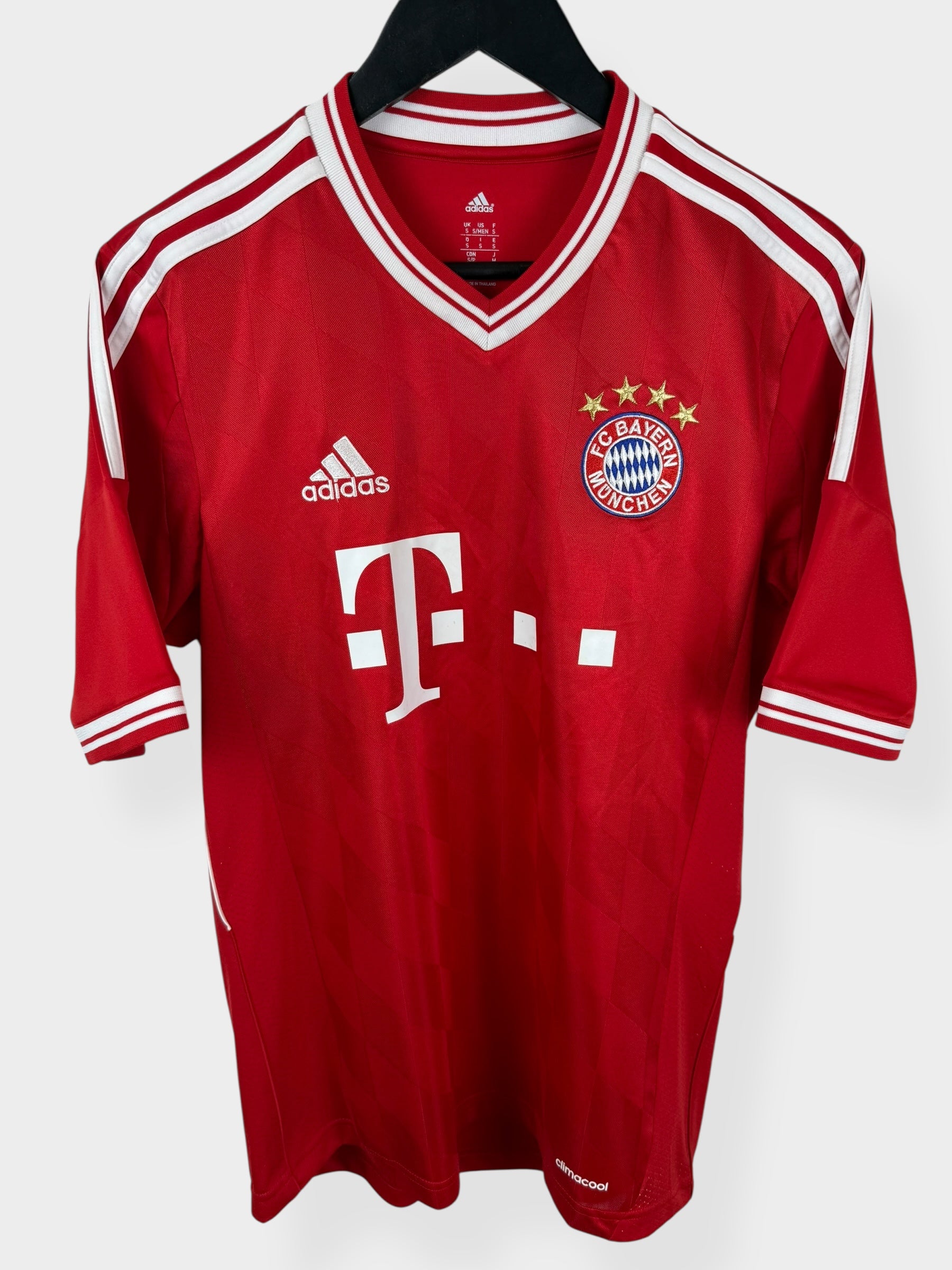 2013-14 BAYERN MUNICH HOME SHIRT RIBERY #7 S - Authentic Football Club