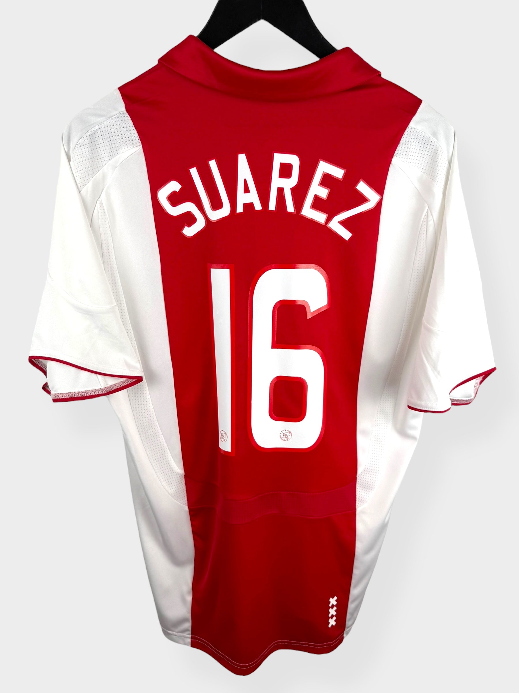 2007-08 AJAX HOME SHIRT SUAREZ #16 M - Authentic Football Club