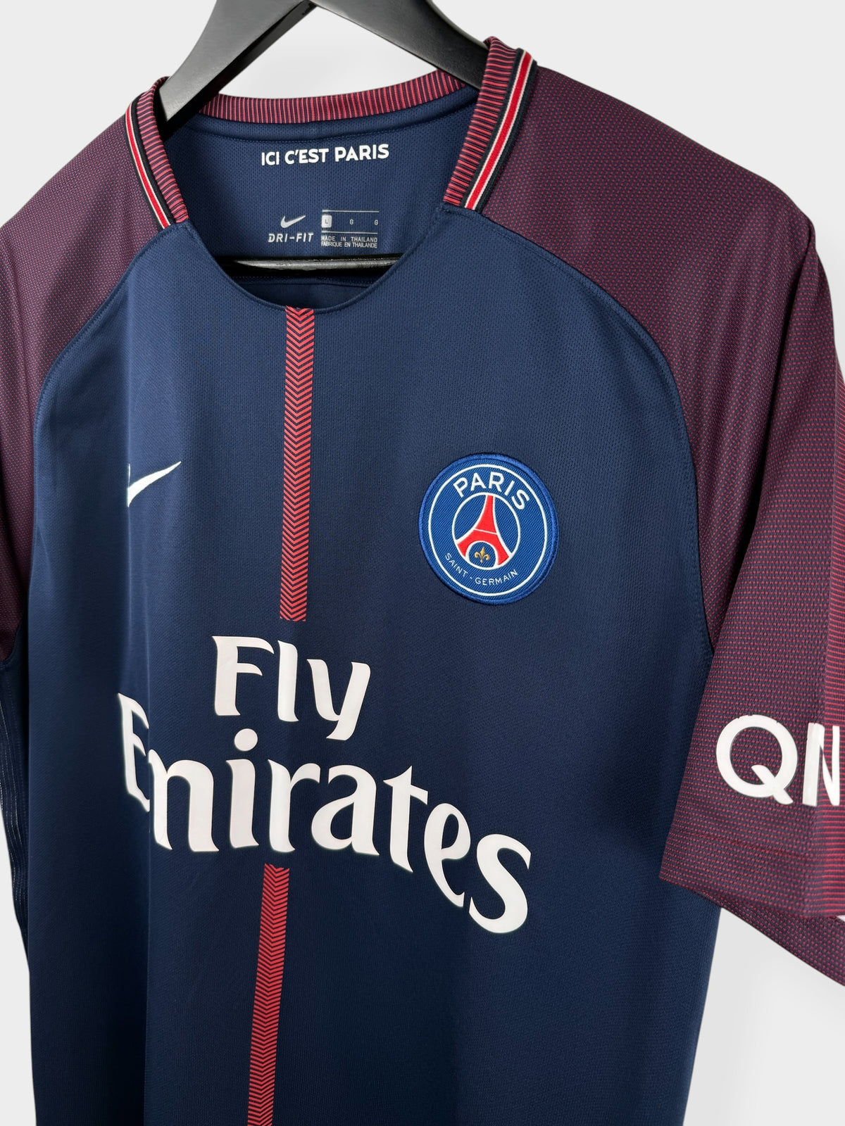 MAILLOT DOMICILE DU PARIS-SAINT-GERMAIN 2017-18 NEYMAR JR. N°10 L