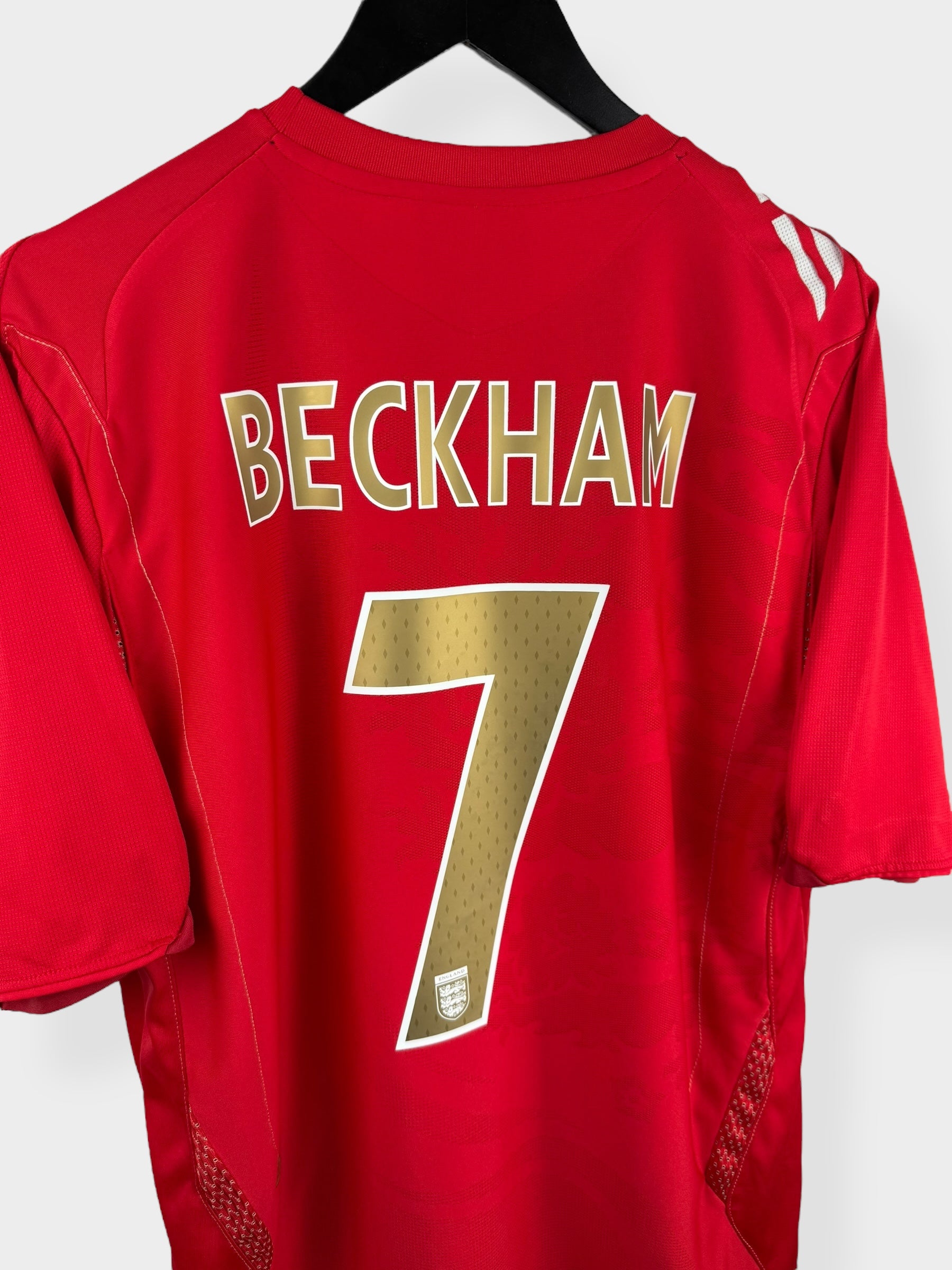 2006-08 ENGELAND UITSHIRT BECKHAM #7 L