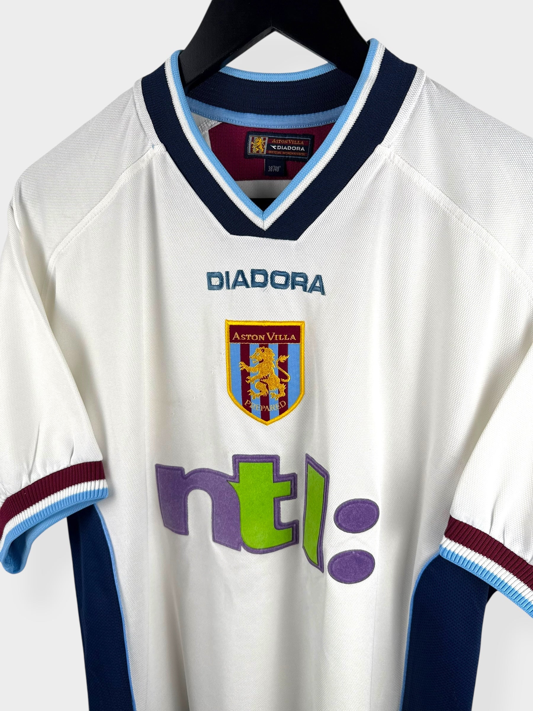 MAILLOT THIRD ASTON VILLA 2000-01 GINOLA #14 M
