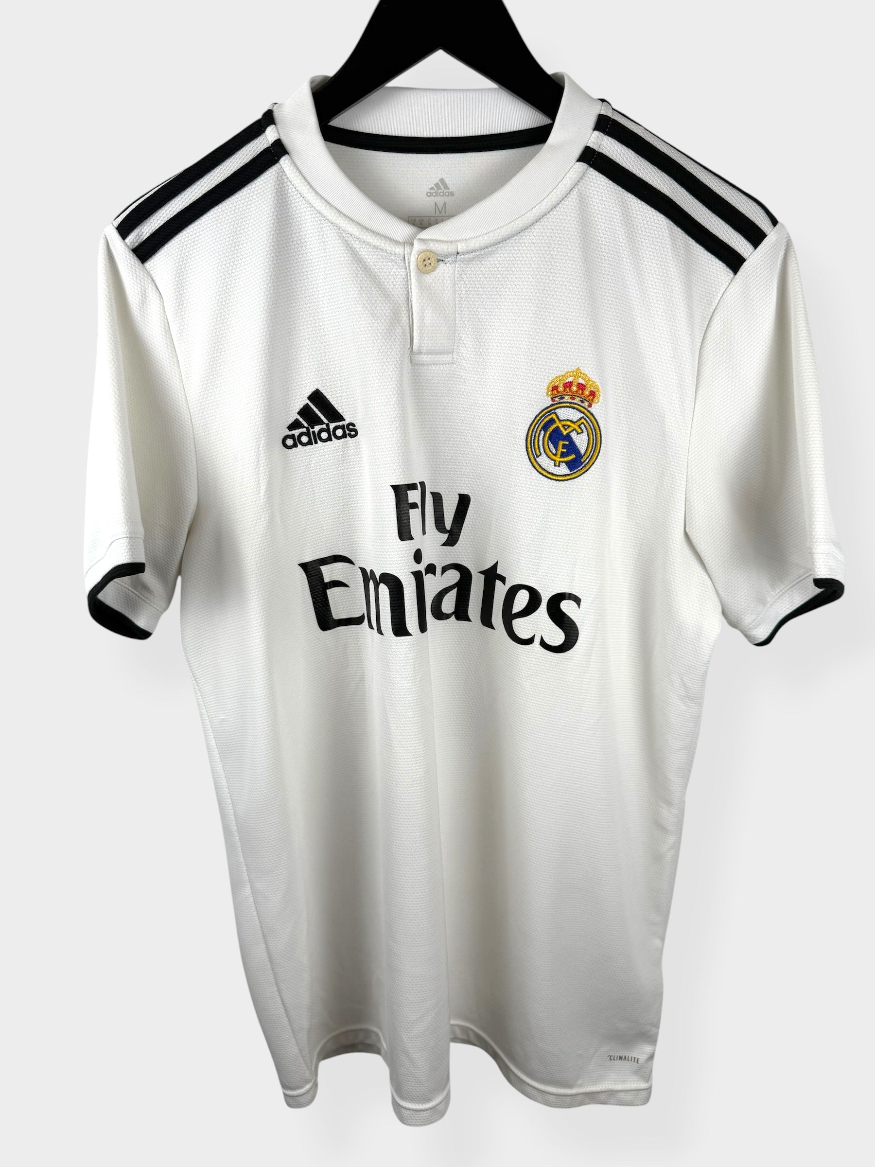 2018-19 REAL MADRID THUISSHIRT BENZEMA #9 M