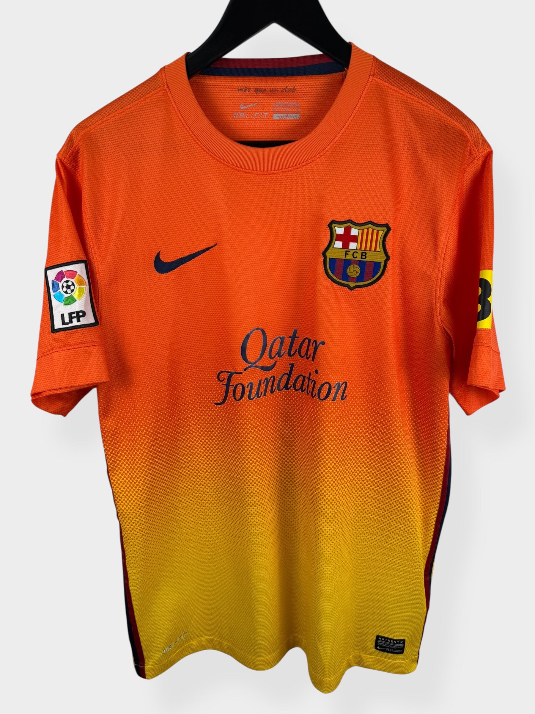 2012-13 BARCELONA AWAY SHIRT MESSI #10 M - Authentic Football Club