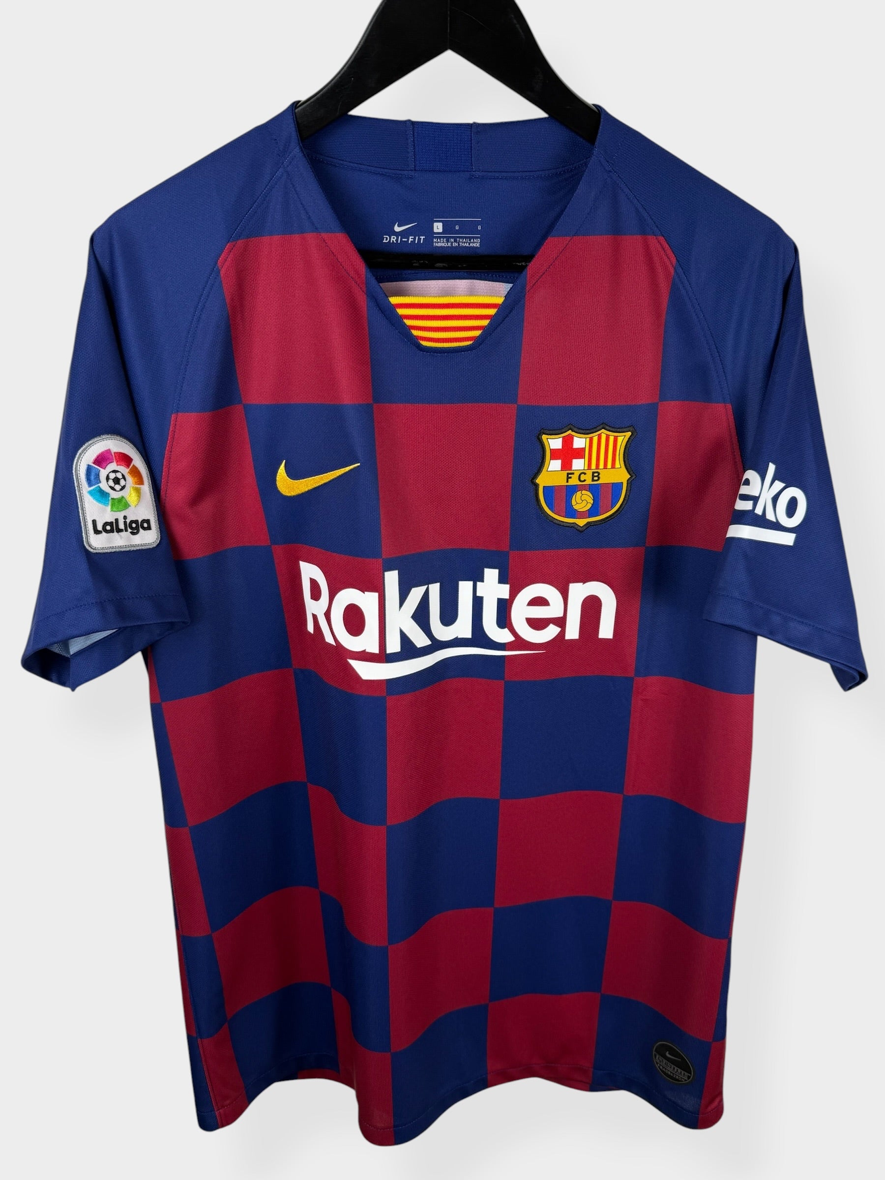 2019-20 BARCELONA HOME SHIRT MESSI #10 L