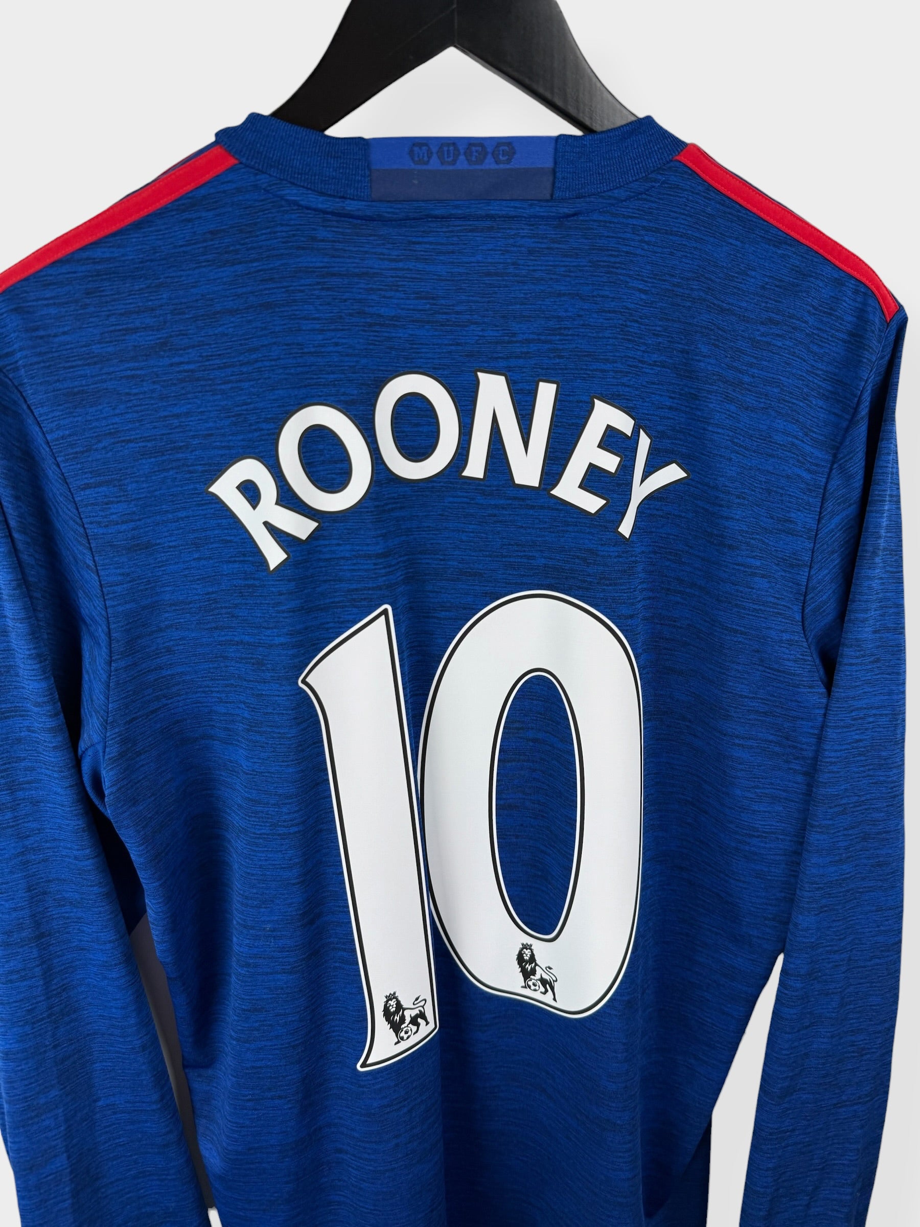 MAILLOT EXTÉRIEUR MANCHESTER UNITED 2016-17 ML ROONEY #10 M