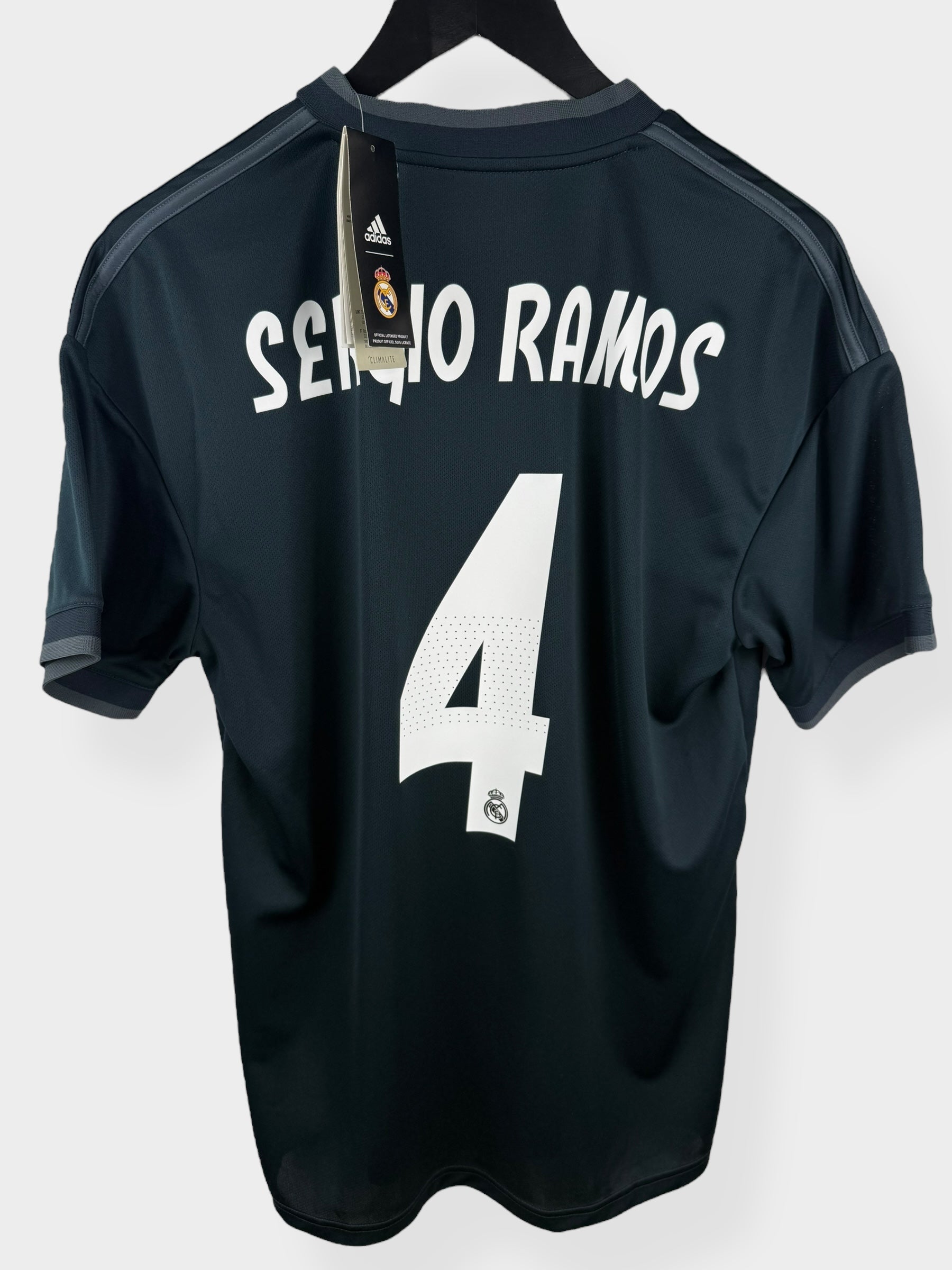 2018-19 REAL MADRID AWAY SHIRT SERGIO RAMOS #4 M - Authentic Football Club