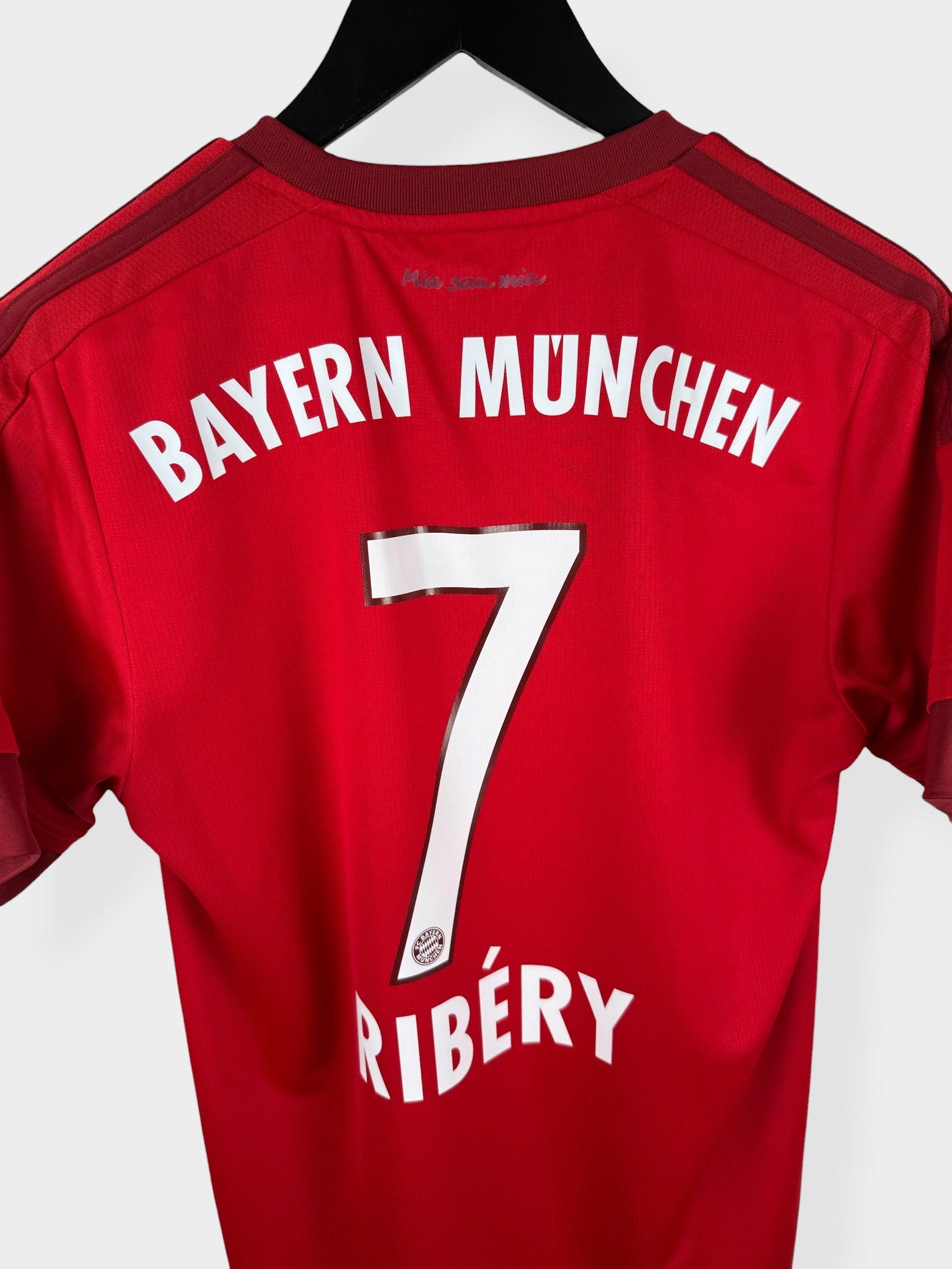 2015-16 BAYERN MUNICH HOME SHIRT RIBERY #7 S
