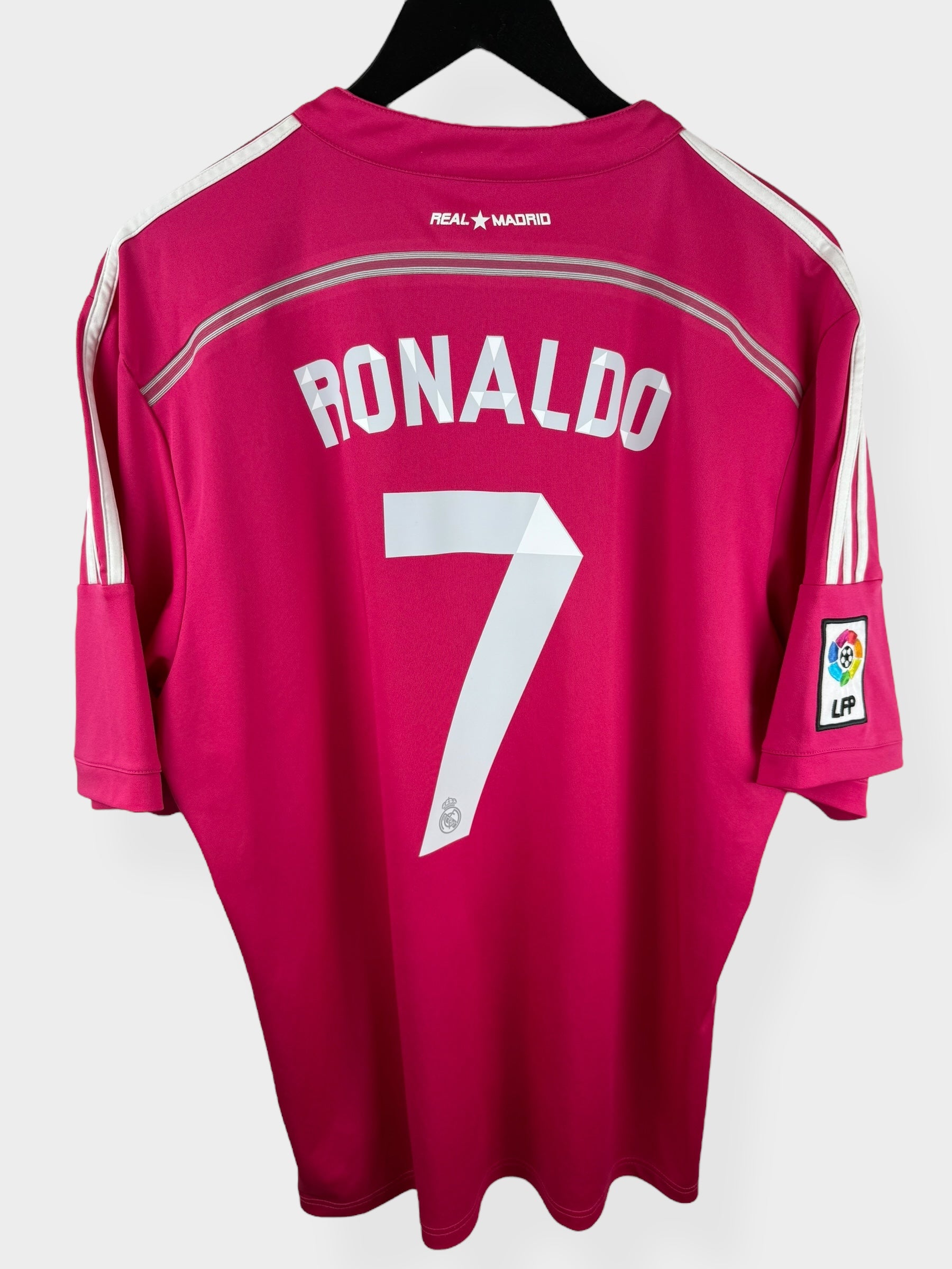 2014-15 REAL MADRID AWAY SHIRT RONALDO #7 XL - Authentic Football Club