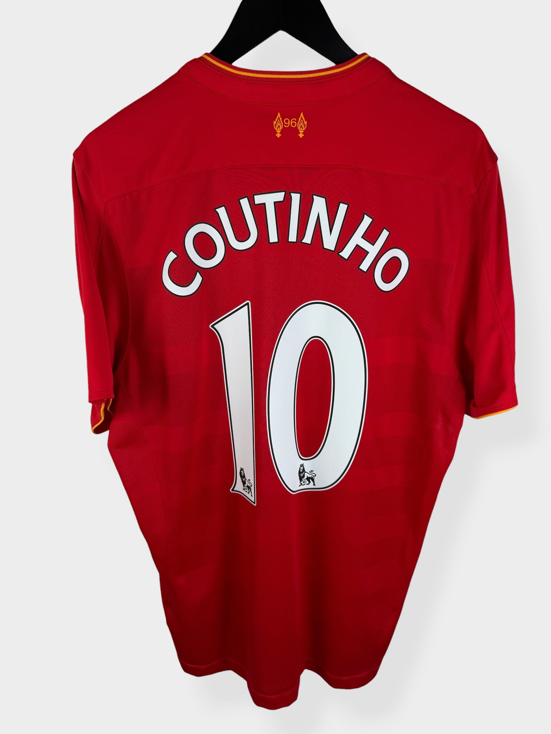 2016-17 LIVERPOOL HOME SHIRT COUTINHO #10 L