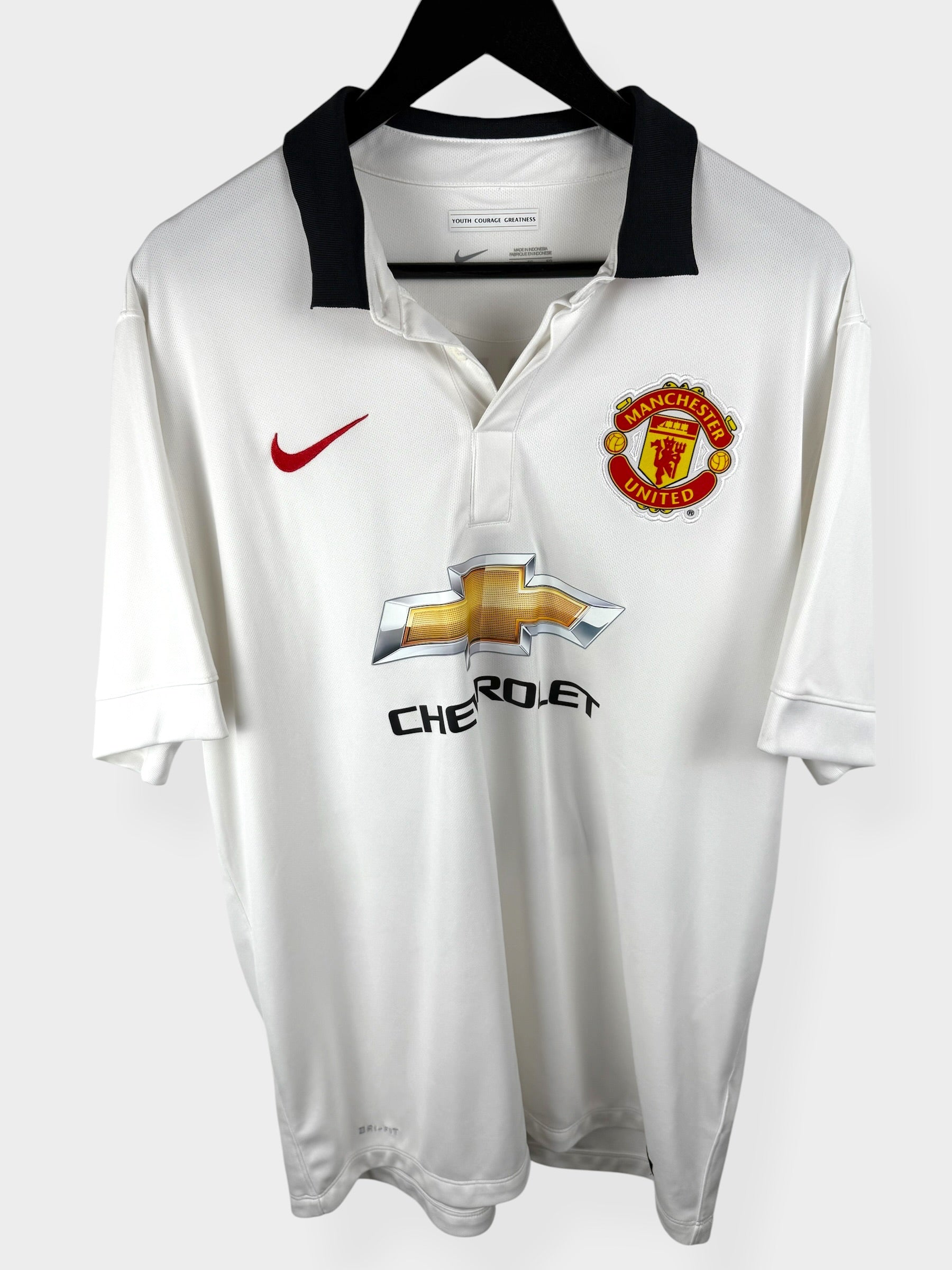 MAILLOT EXTÉRIEUR DE MANCHESTER UNITED 2014-15 V. PERSIE N°20 XL