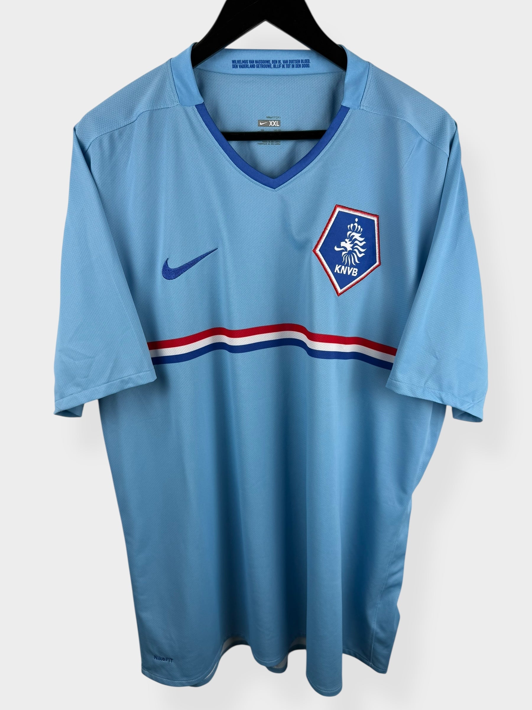 2008-09 NETHERLANDS AWAY SHIRT XXL - Authentic Football Club