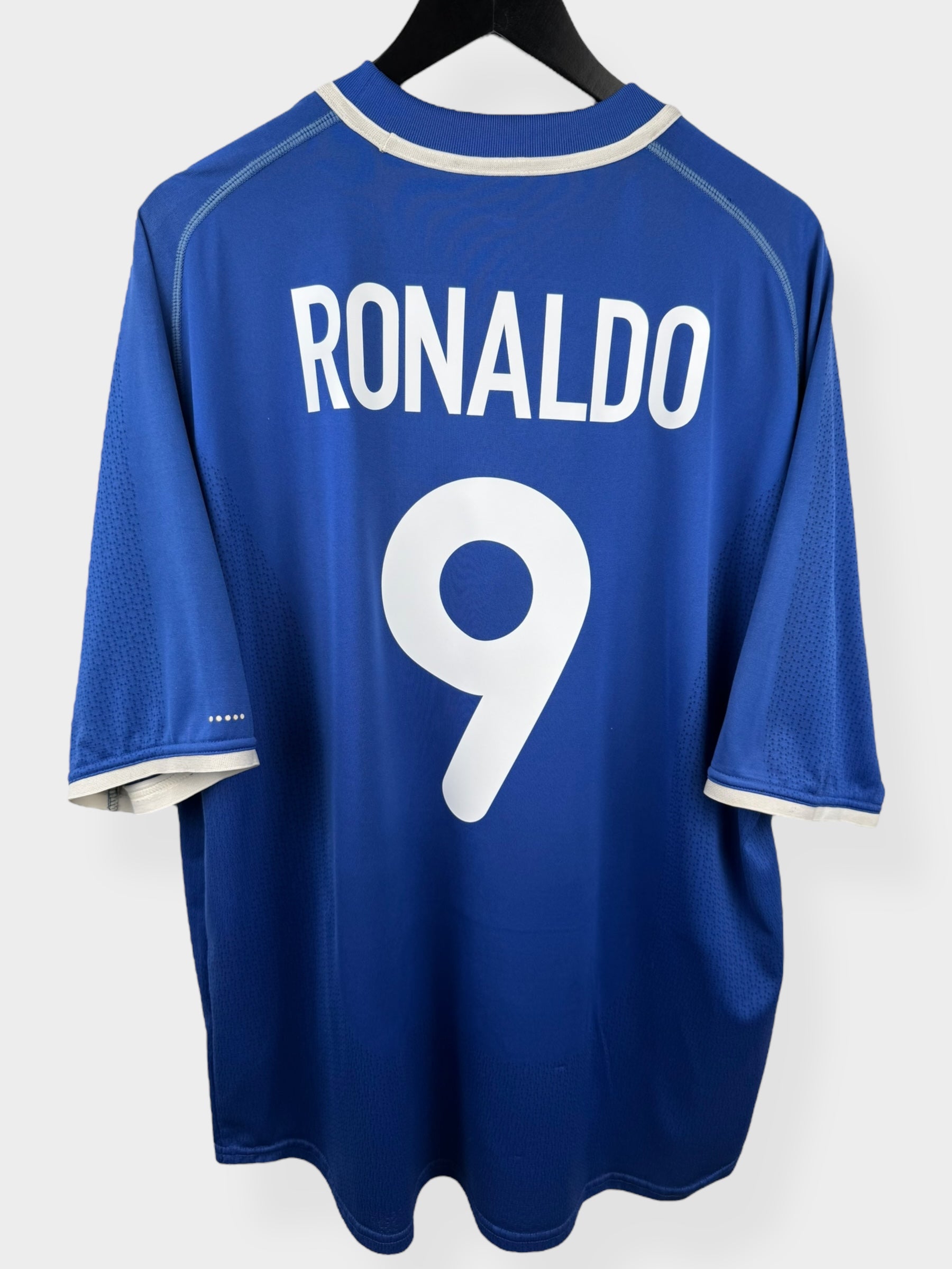 2000-02 BRAZIL AWAY SHIRT RONALDO #9 XL