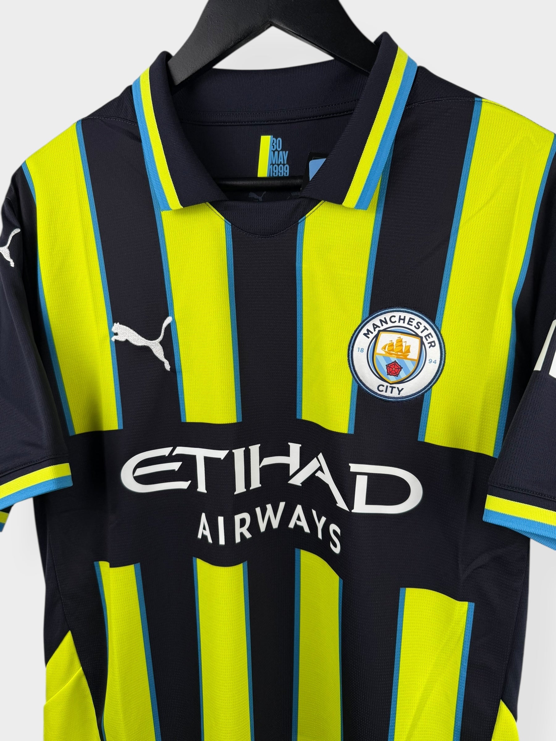 2024-25 MANCHESTER CITY DERDE SHIRT DE BRUYNE 17 #L